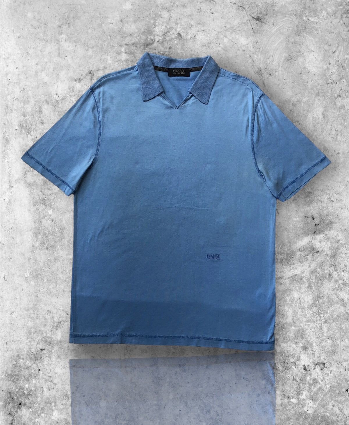 Luxury Versace Vintage Rare Vintage VERSACE CLASSIC V2 Sports Polo Shirt Grailed
