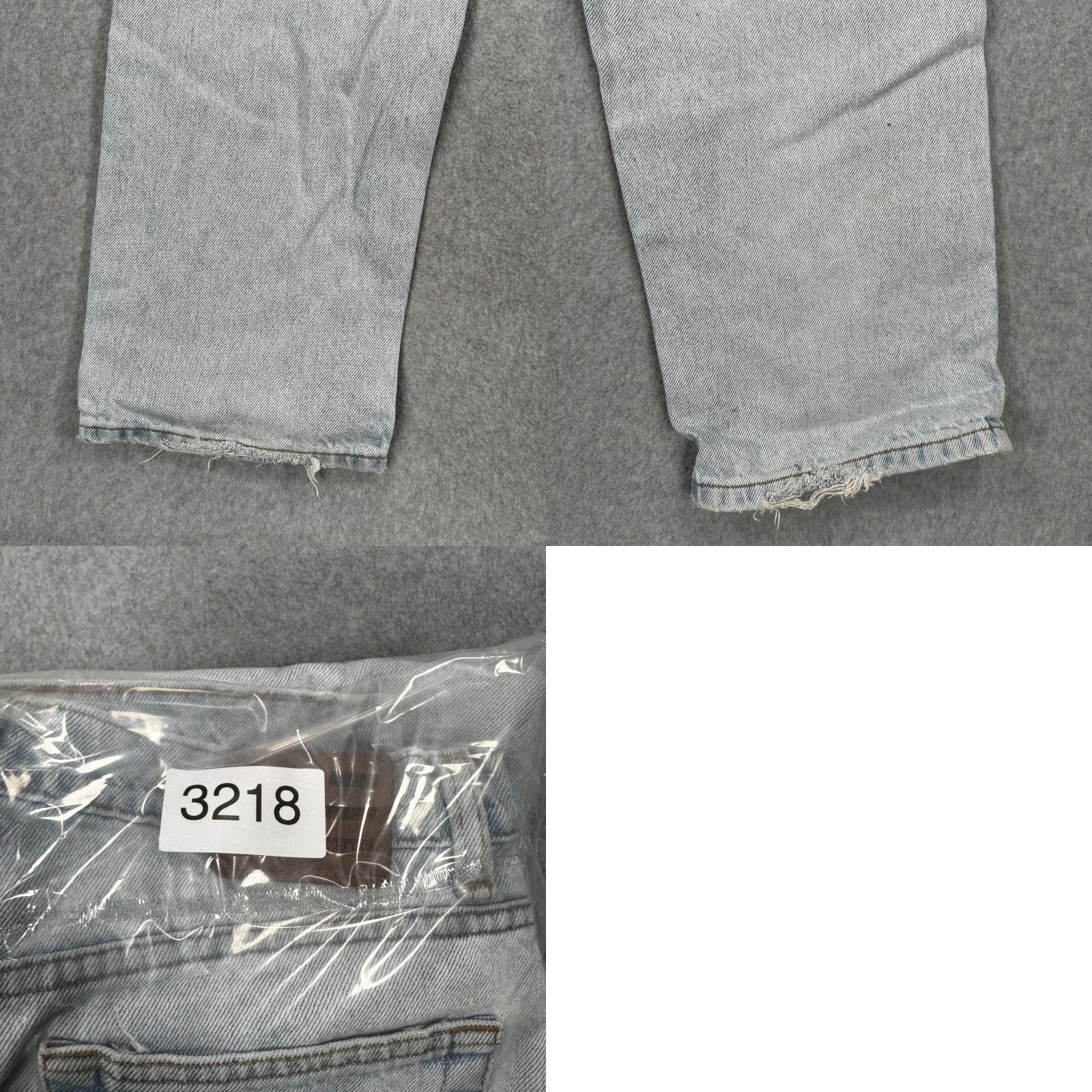 Vintage VINTAGE Polo Jeans Co RL Jeans Mens 34x30 Light Blue Relaxed Fit Distressed 90s Jeans Mens Regular 34 Inseam 30 Distressed Size US S / EU 44-46 / 1 - 10 Thumbnail