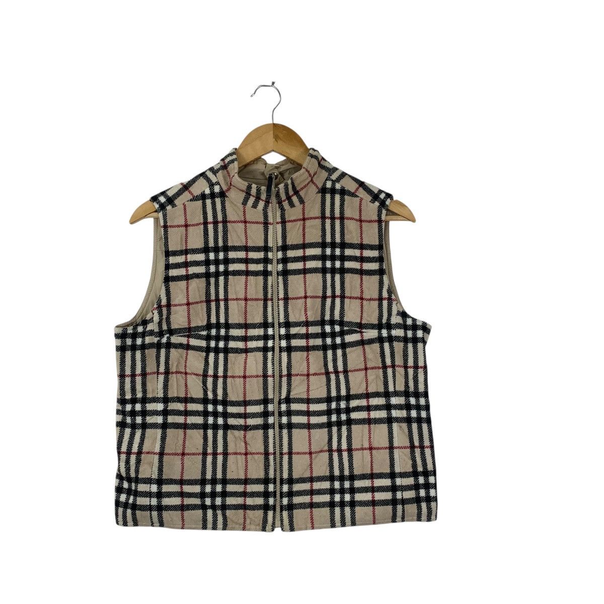 Burberry BURBERRY LONDON Nova Checks Light Puffer Vest Jacket Size S / US 4 / IT 40 - 3 Thumbnail