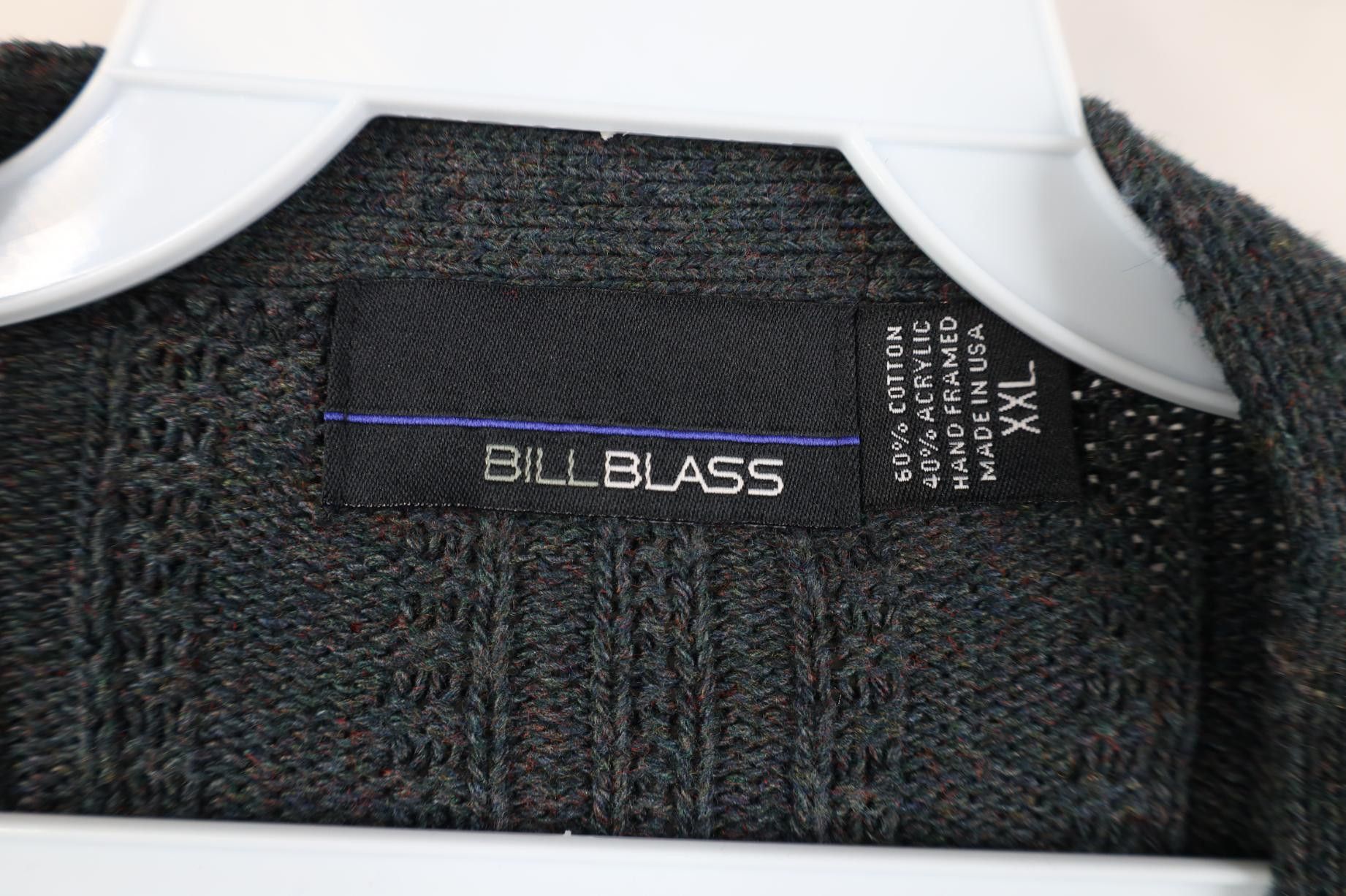Vintage Vintage 90s Streetwear Rainbow Fleck Knit Cardigan Sweater Size US XXL / EU 58 / 5 - 6 Thumbnail