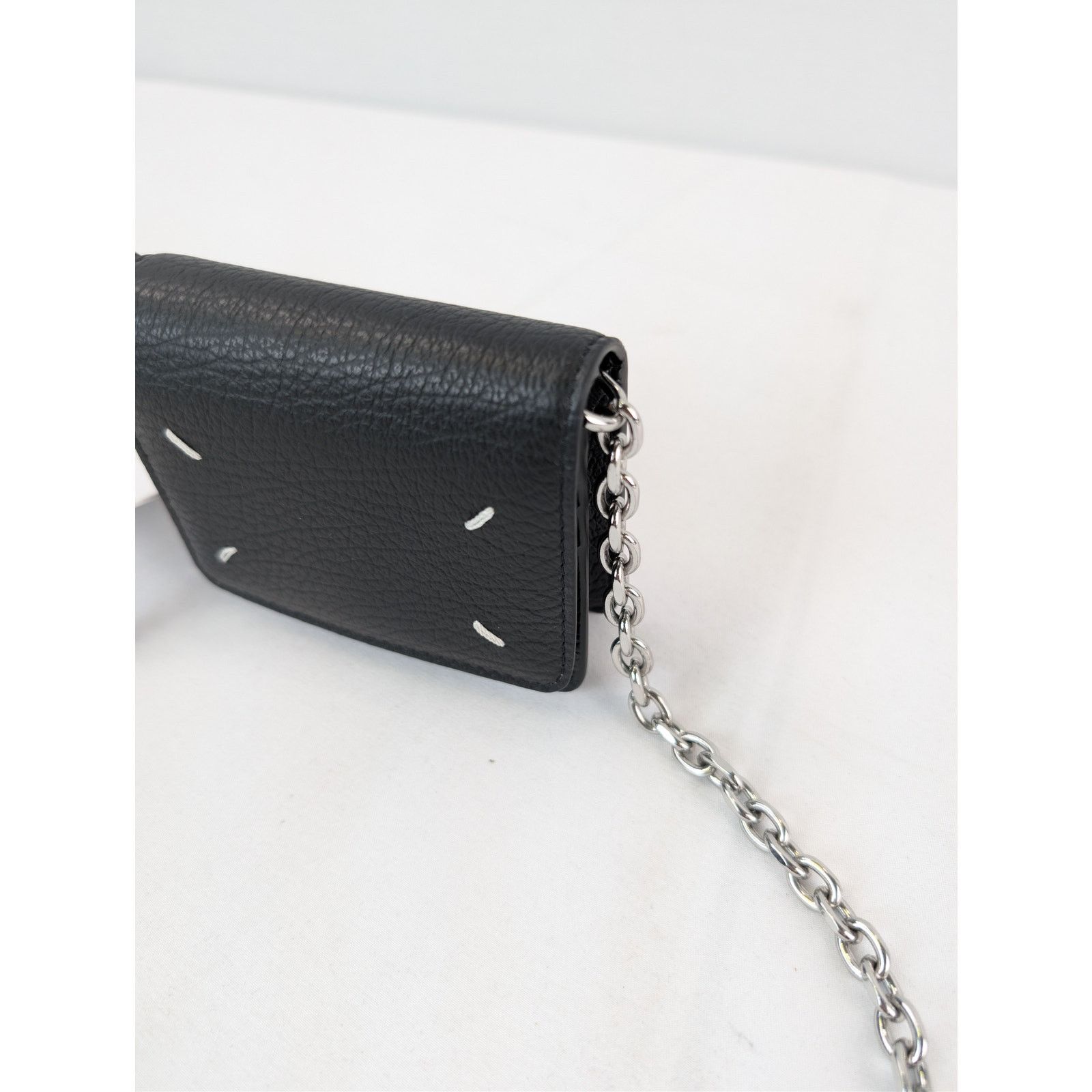 Maison Margiela o1rshd1 Size: OS / Four Stitch Mini Chain Bag Wallet Black Size ONE SIZE - 12 Thumbnail