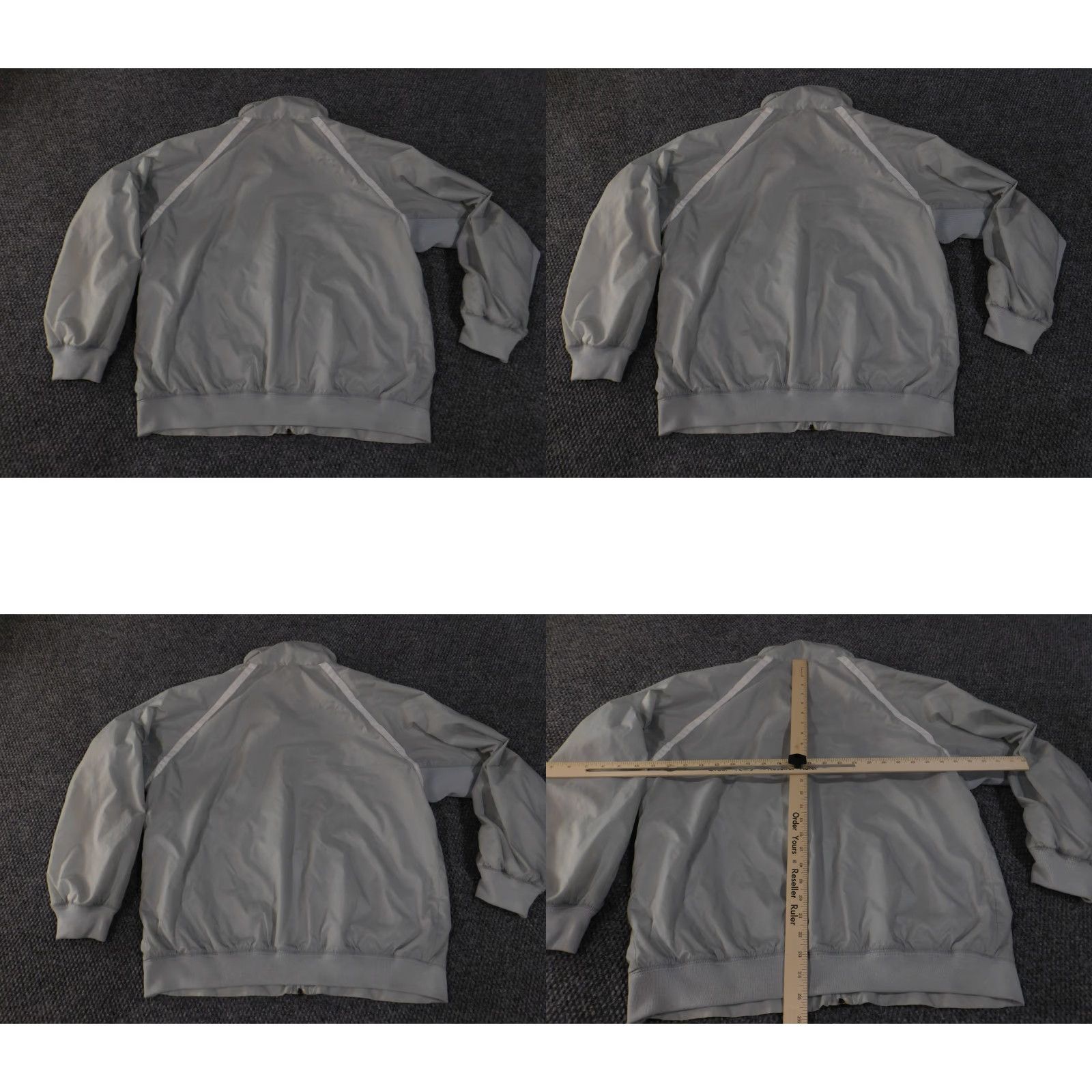 Nike **Vintage Nike Gray Windbreaker Jacket Medium Women's** User: Vintage Nike Gray Windbreaker Jacket Medium Women's Size M / US 6-8 / IT 42-44 - 9 Thumbnail