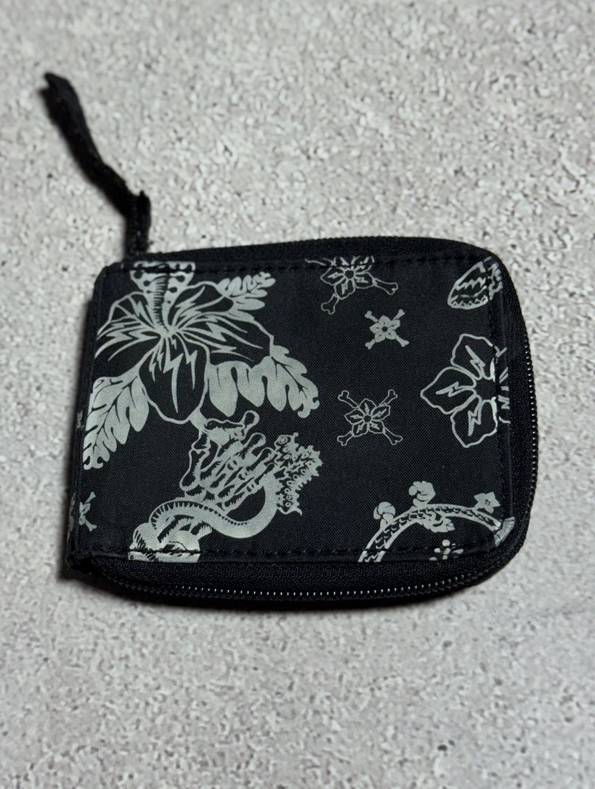 Stussy Vintage Stussy Monogram Print Zip Bifold Wallet Rare Y2K Size ONE SIZE - 2 Thumbnail