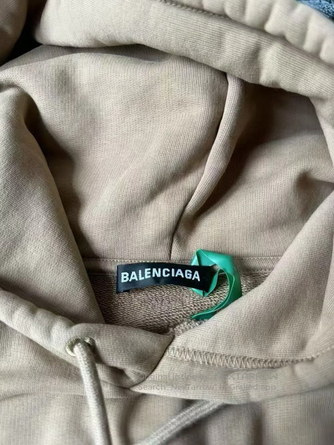 Balenciaga Balenciaga Khaki Mailbox Hoodie. Size US M / EU 48-50 / 2 - 3 Thumbnail
