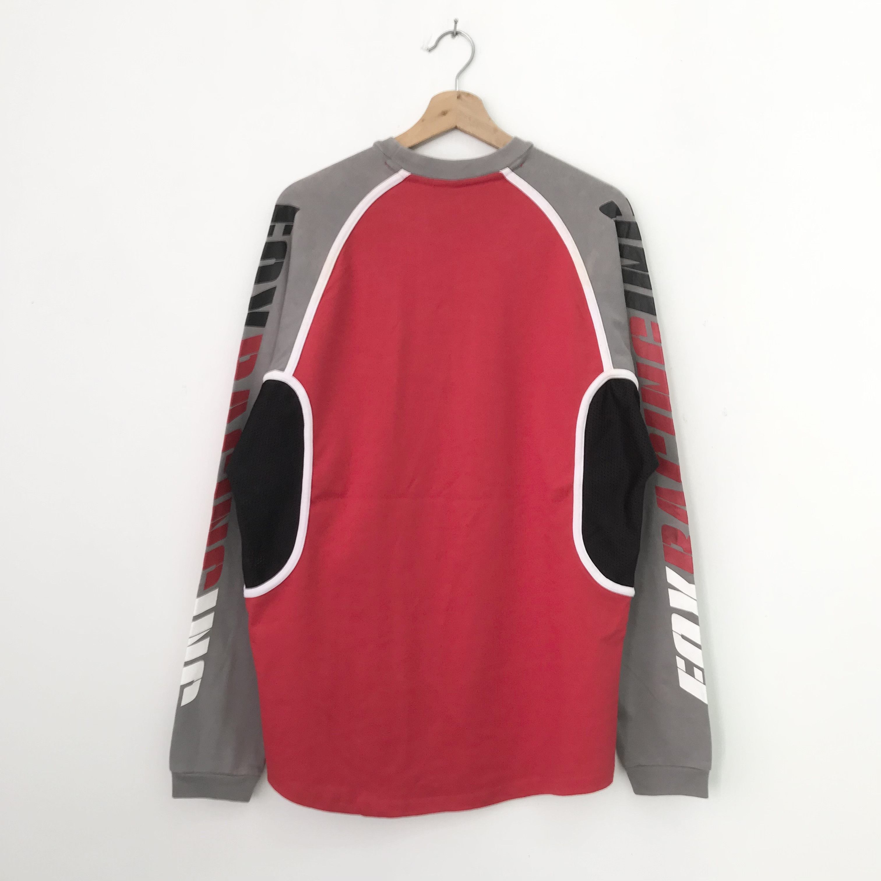 Fox Racing Vintage Fox Racing Team Motocross Red Tshirt - 478 Size US L / EU 52-54 / 3 - 2 Thumbnail