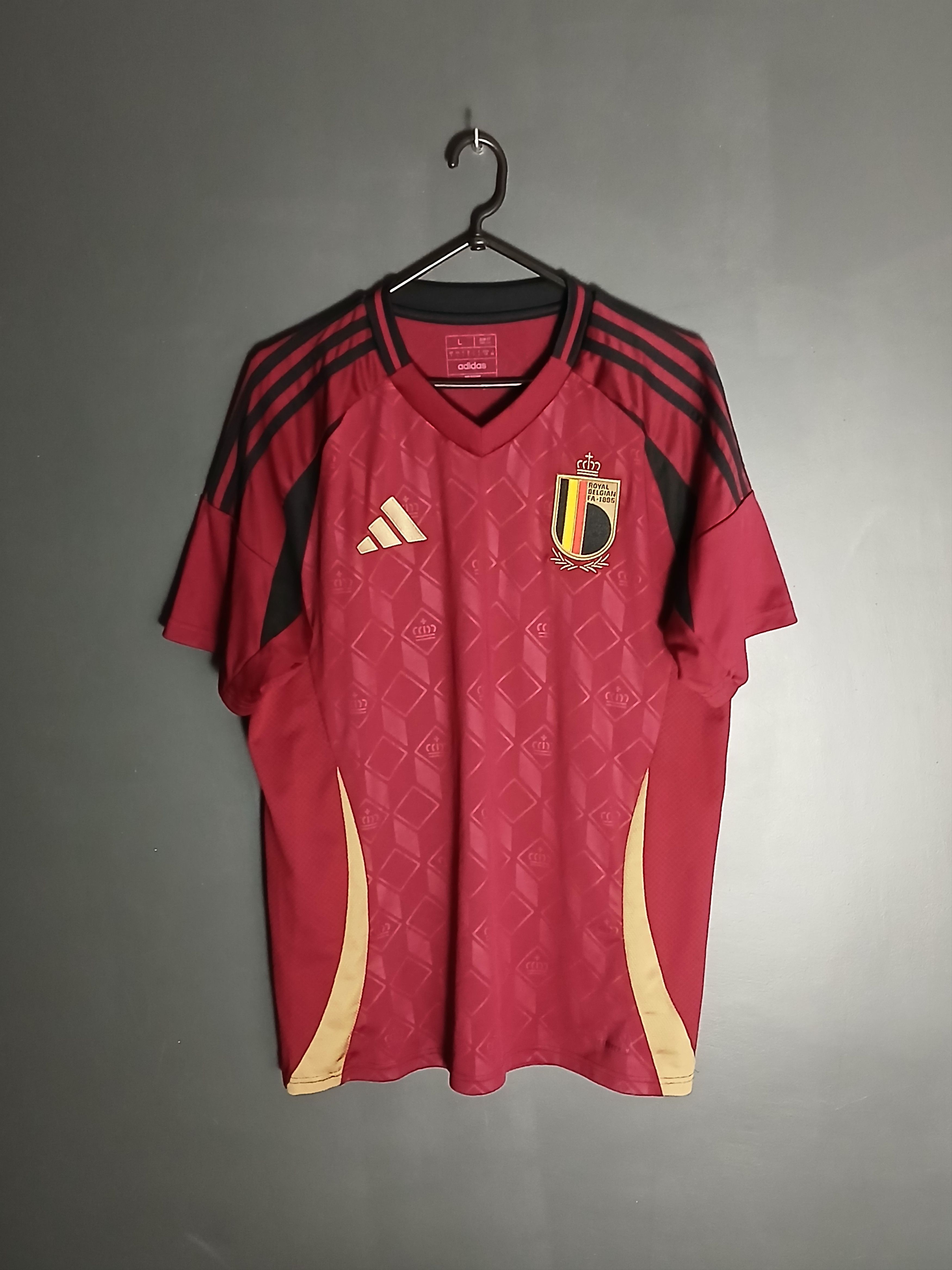Adidas Belgium National Team 24/25 Home Football Jersey T-Shirt Size US L / EU 52-54 / 3 - 1 Thumbnail