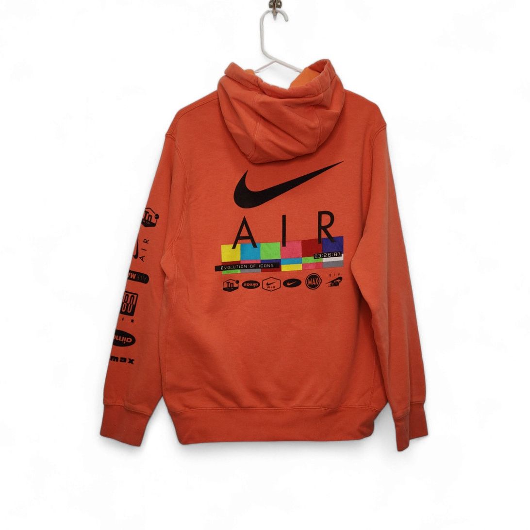 Nike Nike Air y2K Swoosh Spellout Double Sided Art Small Hoodie Size US S / EU 44-46 / 1 - 1 Thumbnail