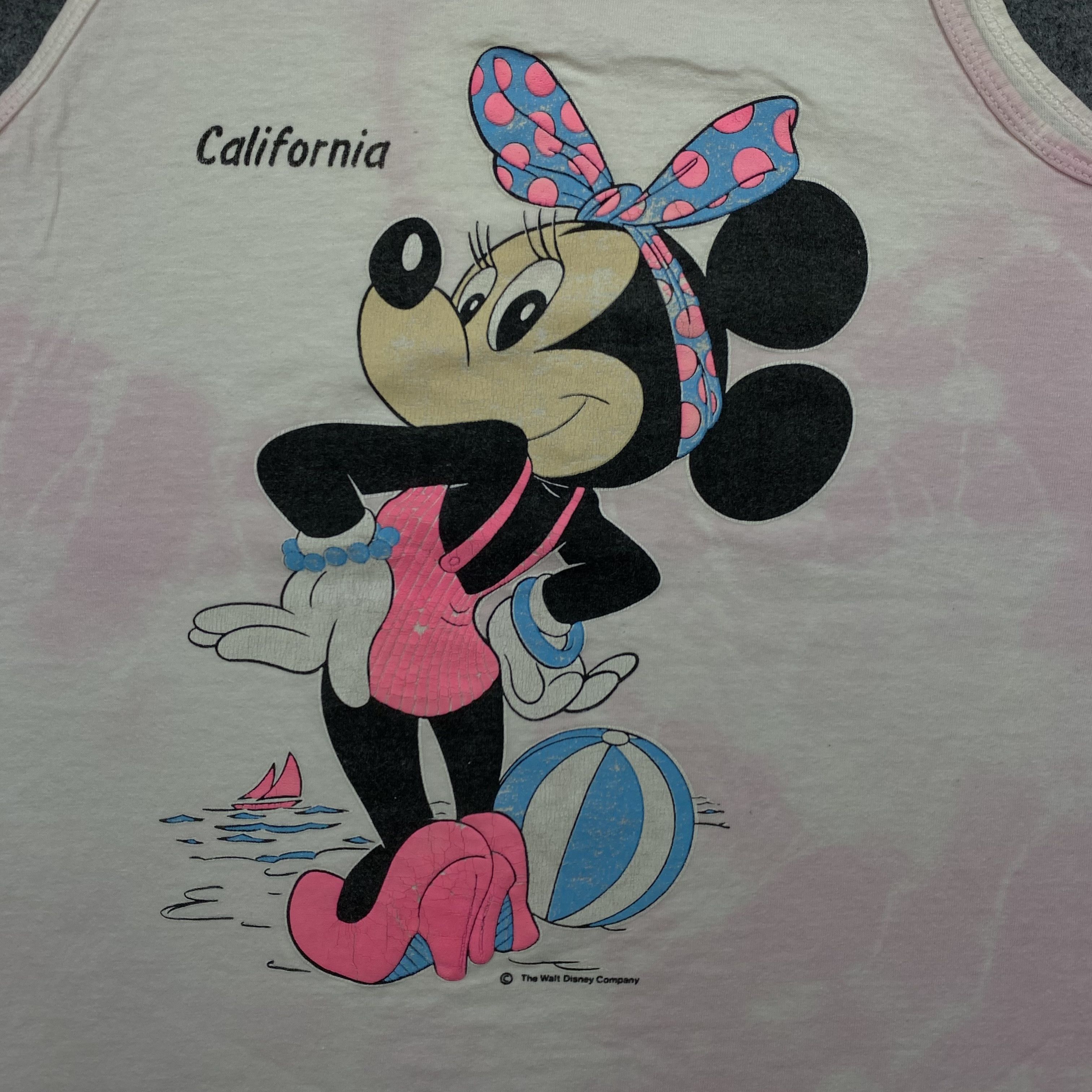 Disney Vintage 80s Disney singlet tshirt-N036 Size US S / EU 44-46 / 1 - 3 Thumbnail