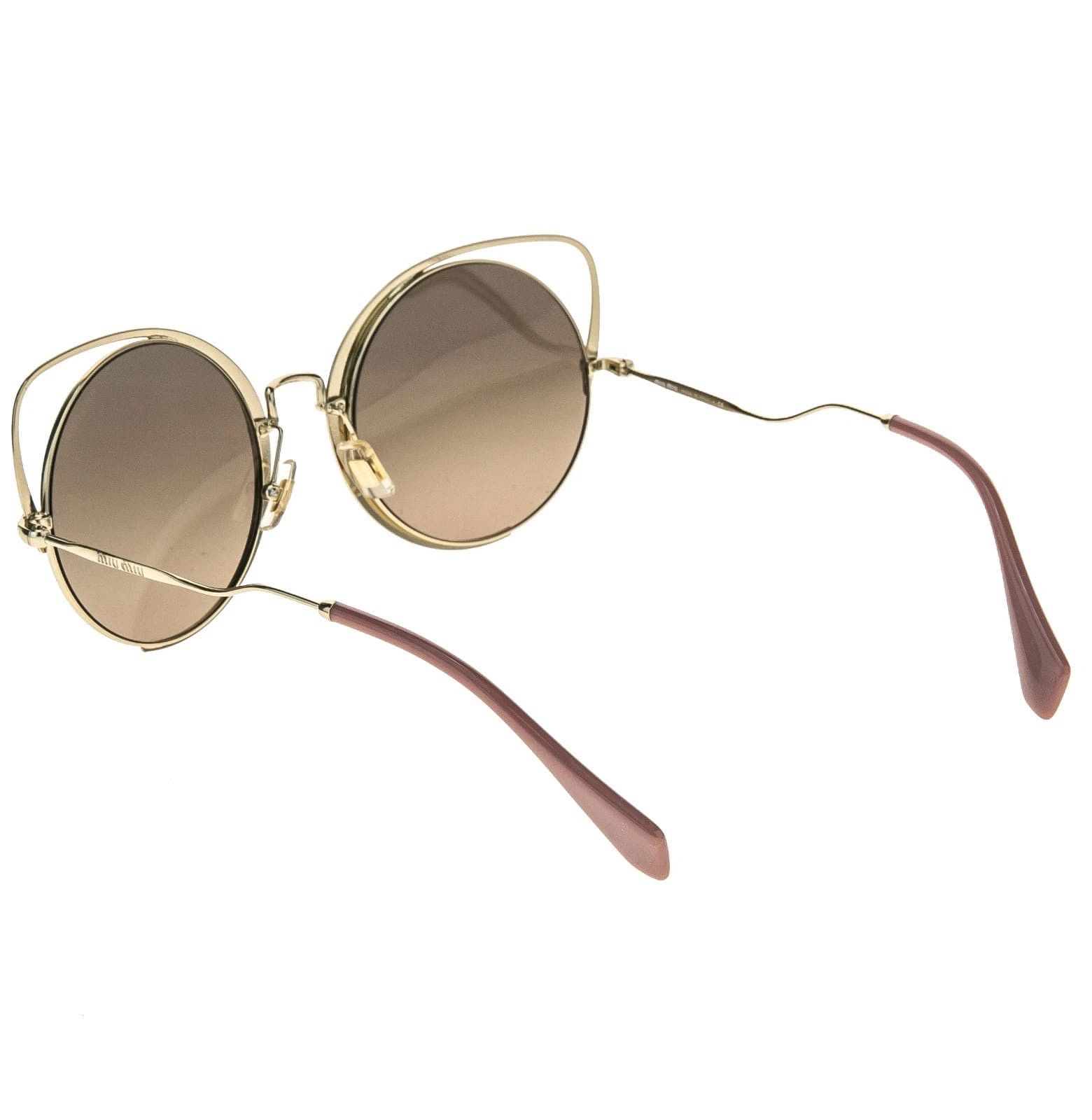Miu Miu MIU MIU 51T MU51TS SQENIQUE Enamel Pink Mirror Sunglasses Size ONE SIZE - 7 Thumbnail