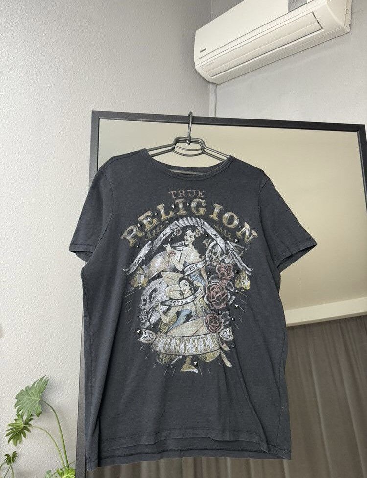 True Religion True Religion Tee Vintage Y2K Japanese Style Size US M / EU 48-50 / 2 - 1 Thumbnail