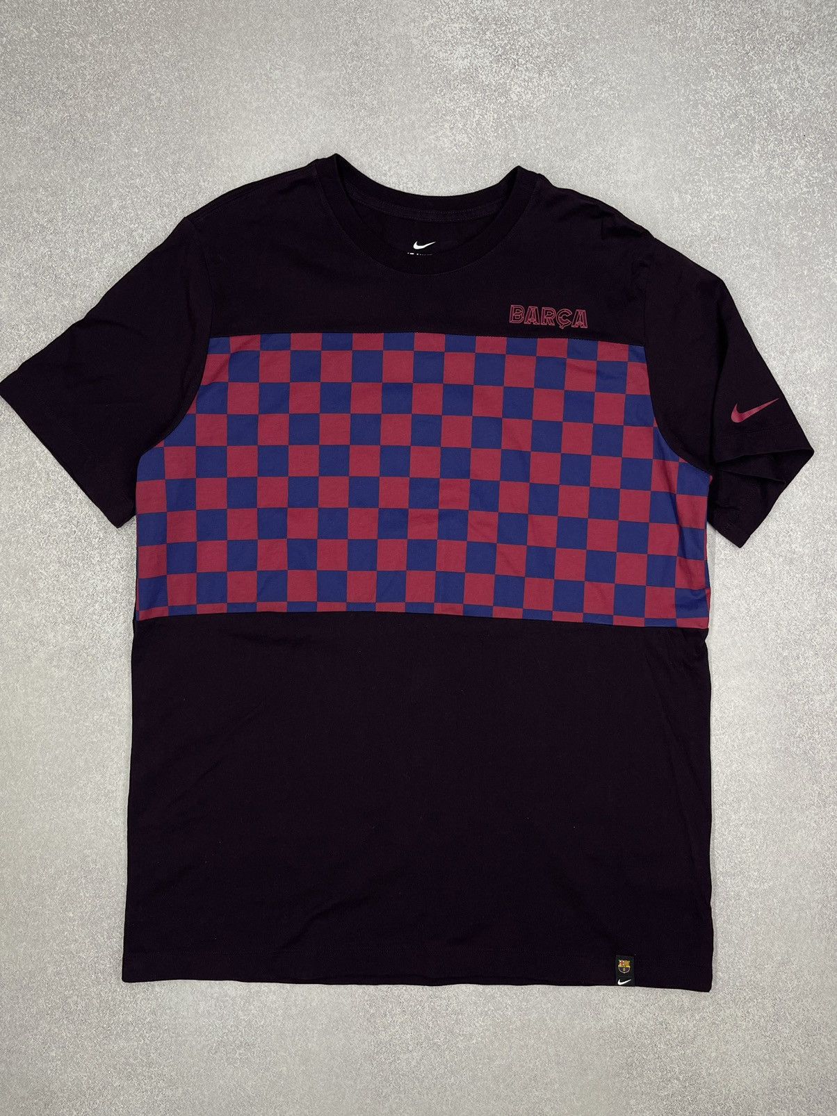 Nike Mens Nike Barcelona T Shirt Soccer Jersey Football Club Size US L / EU 52-54 / 3 - 2 Thumbnail
