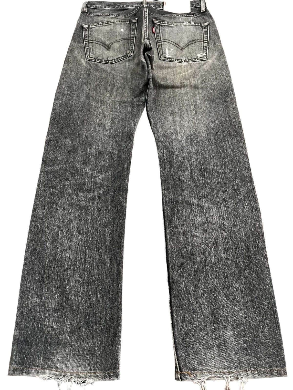 Levi's Vintage 90’s Levis 505 Grey Faded Washed Relaxed Fit Jeans Size US 30 / EU 46 - 2 Thumbnail