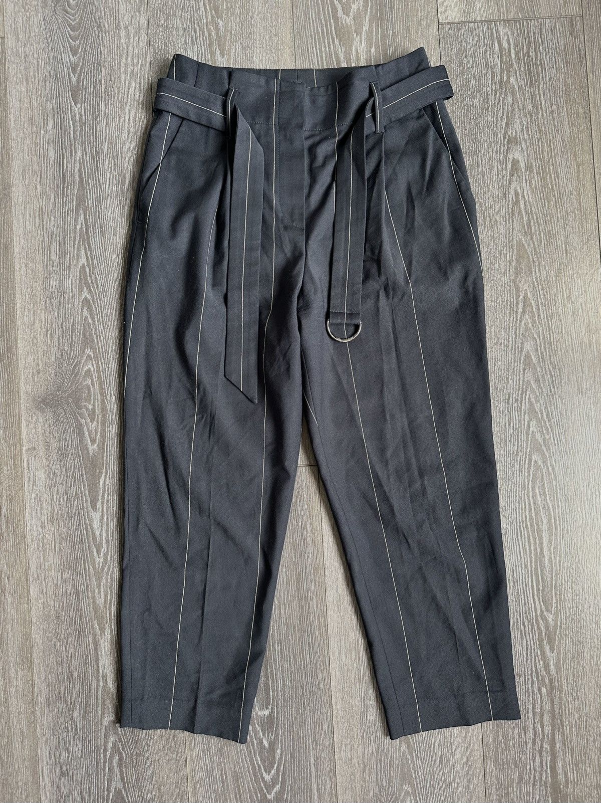 Brunello Cucinelli Classic Brunello Cucinelli Striped Trousers with Waistband Size 26" / US 2 / IT 38 - 1 Thumbnail