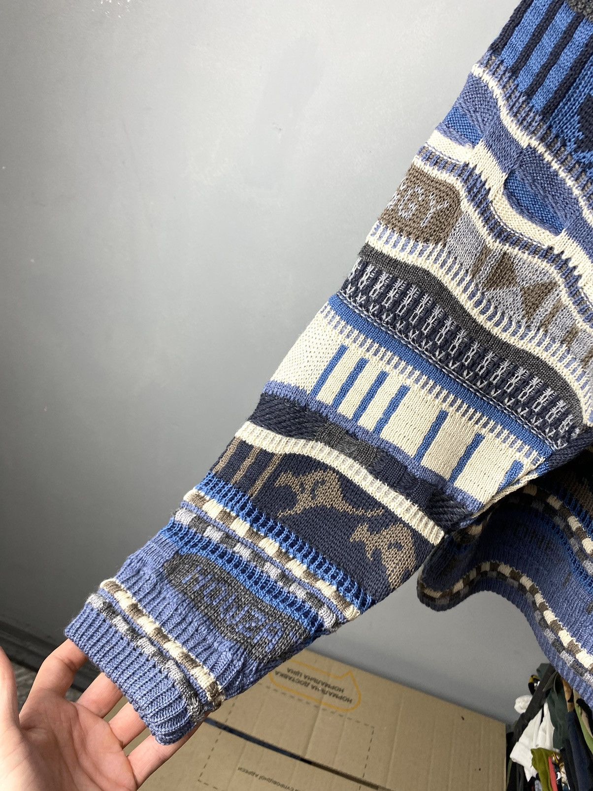 Coogi Rare! Vintage Corroboree Coogi Style Sweater Archive Size US XL / EU 56 / 4 - 24 Thumbnail