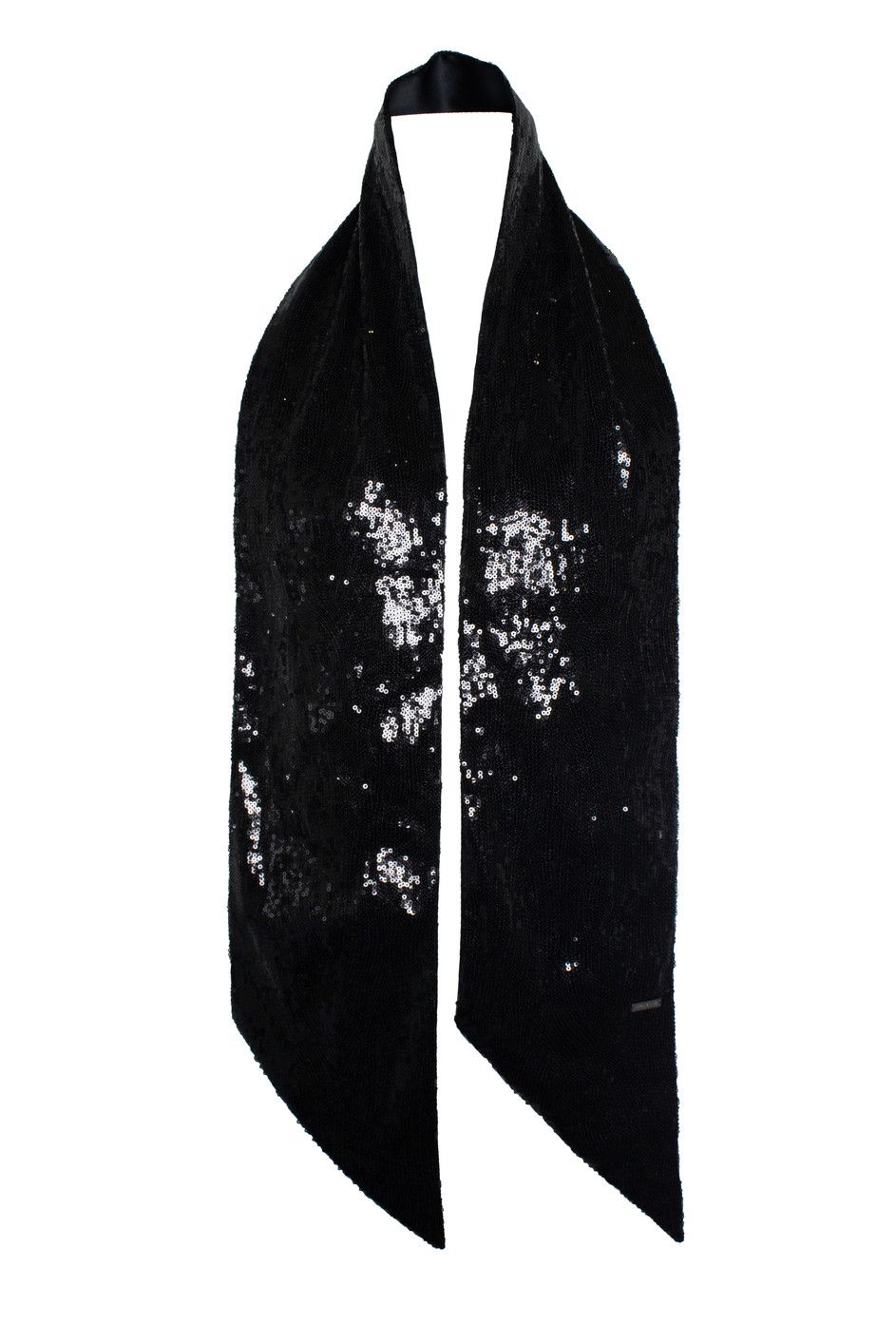 Dsquared2 Dsquared2, black sequinned tuxedo scarf Size ONE SIZE - 1 Thumbnail