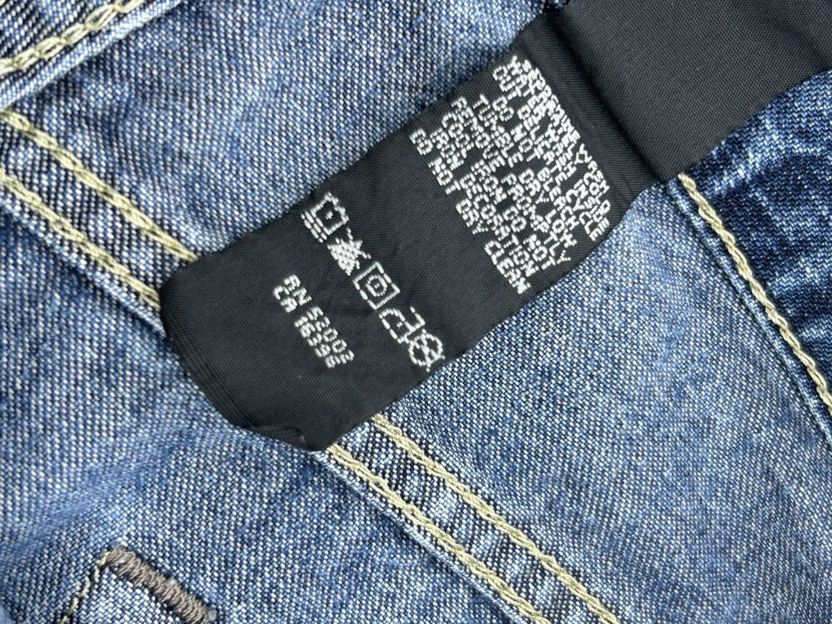 Request Jeans DKNY Embroidered Distressed Bootcut Jeans Size US 36 / EU 52 - 10 Thumbnail