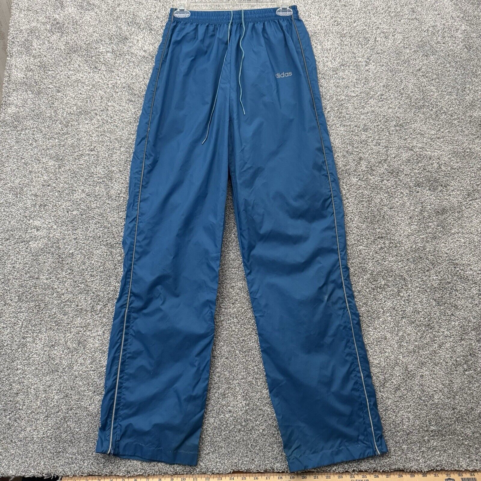 Adidas Adidas Nylon Track Pants Mens 26X29.5 Athletic 80s Vintage Size US 26 / EU 42 - 1 Thumbnail