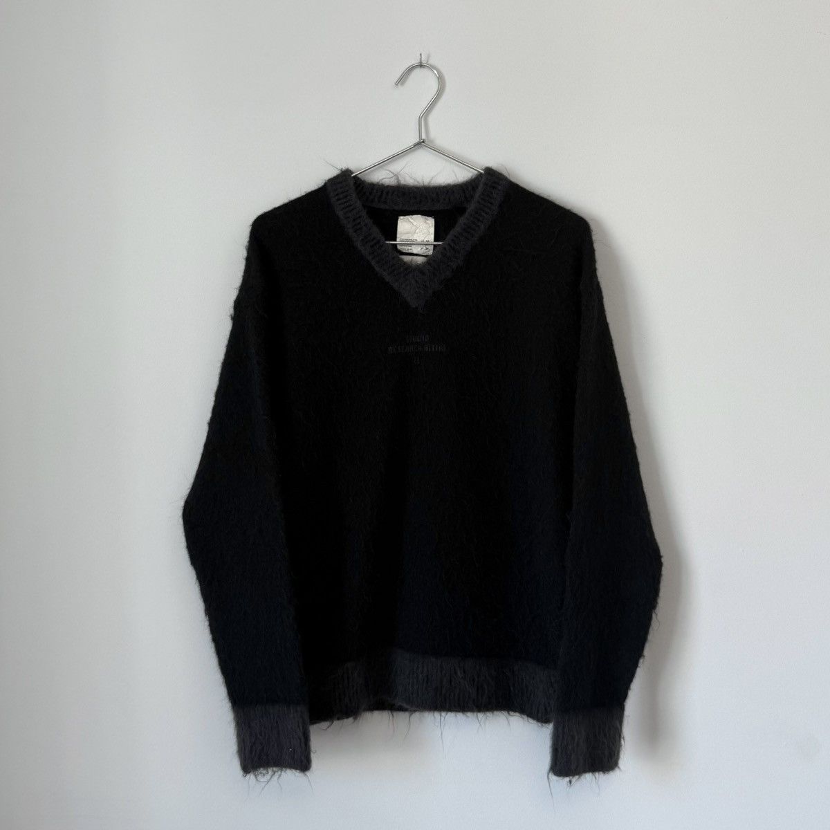 Samuel Ross Zara x Samuel Ross SR_A Shaggy Contrast Wool Blend Sweater Size US S / EU 44-46 / 1 - 2 Thumbnail
