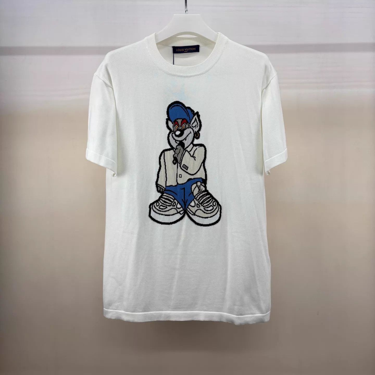 Louis Vuitton LV Cartoon Wolf Knit Tee M New Size US M / EU 48-50 / 2 - 1 Thumbnail