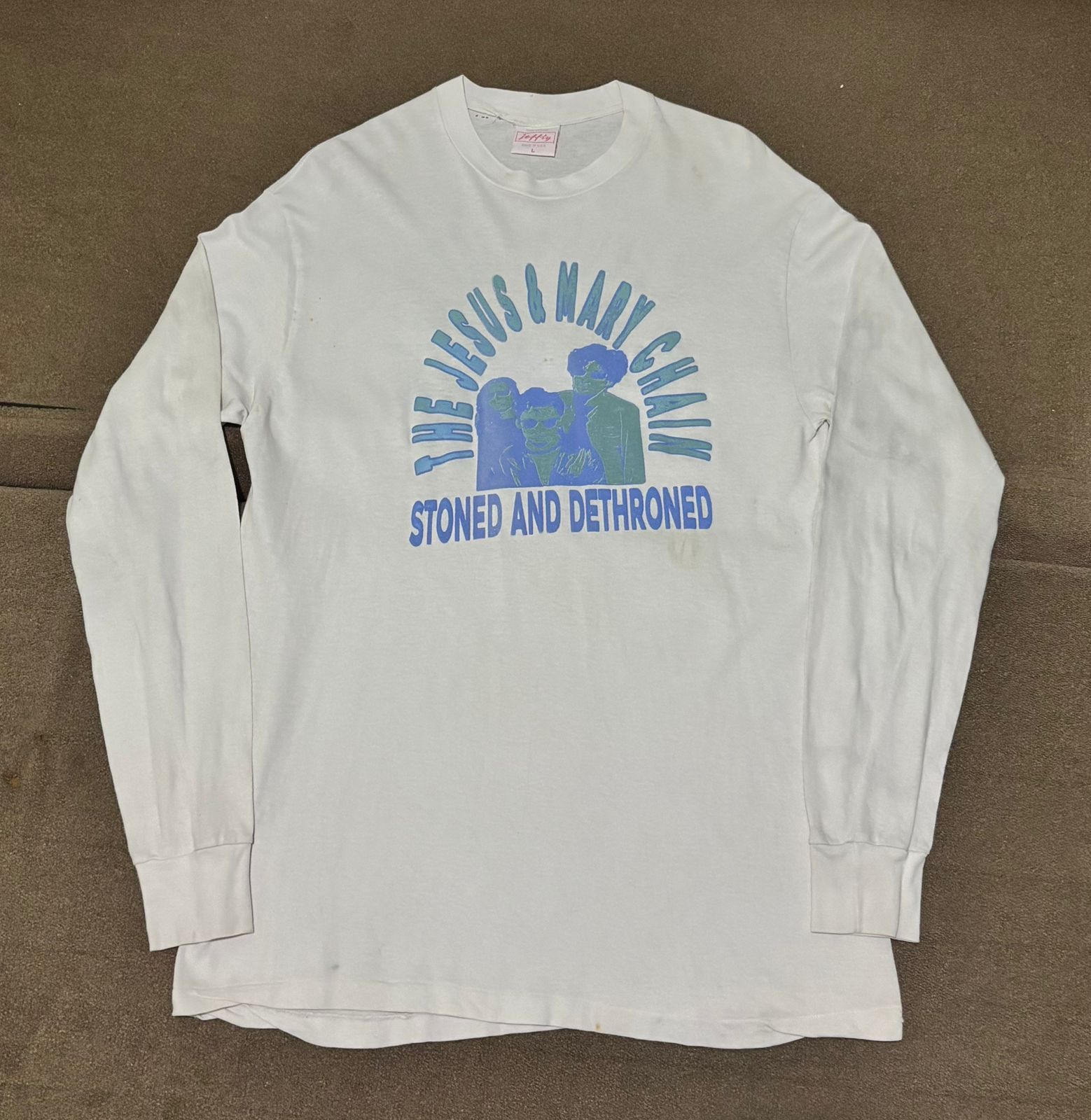 Vintage Vtg Rare The Jesus and Mary Chain tour mazzy star Size US L / EU 52-54 / 3 - 1 Thumbnail