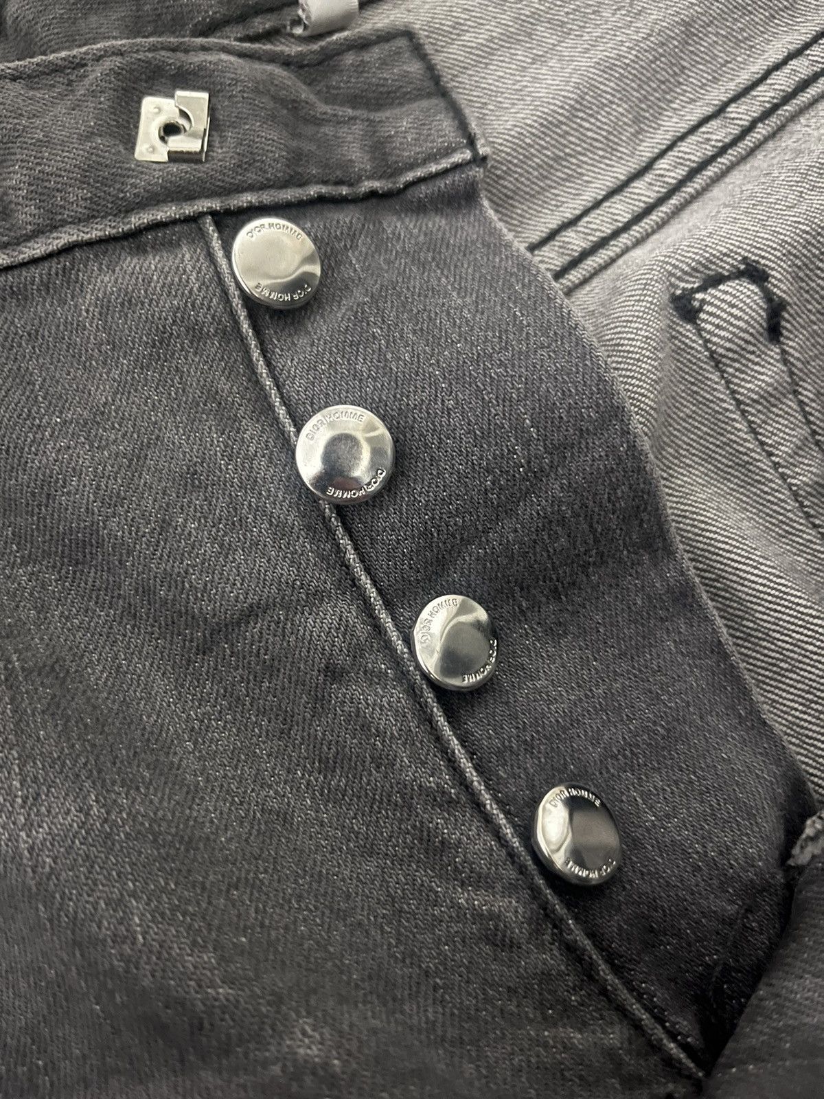 Dior Dior Hedi Slimane Distressed Jeans Size US 34 / EU 50 - 6 Thumbnail
