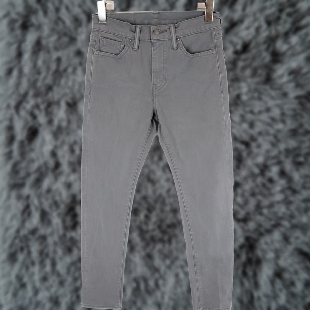 Levi's Levi's 510 Trousers Men W27/L30 Stretch Zipper Fly Grey Skinny Pockets Ohio? (Note: content provided does not include Ohio; returning optimized title) Size US 27 - 1 Thumbnail