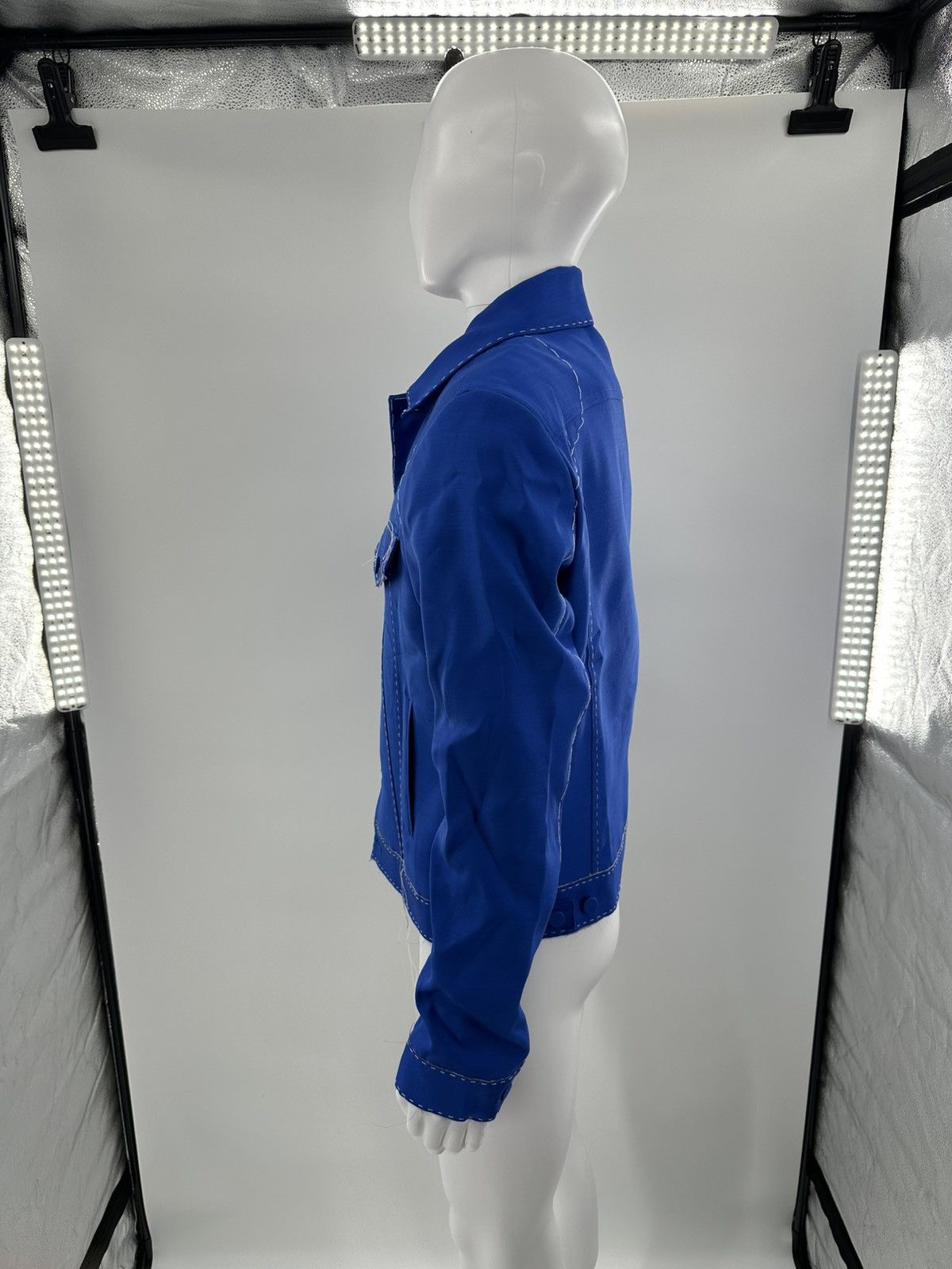 Off-White OFF-WHITE 2023 Wool Denim Jacket Size US XL / EU 56 / 4 - 6 Thumbnail