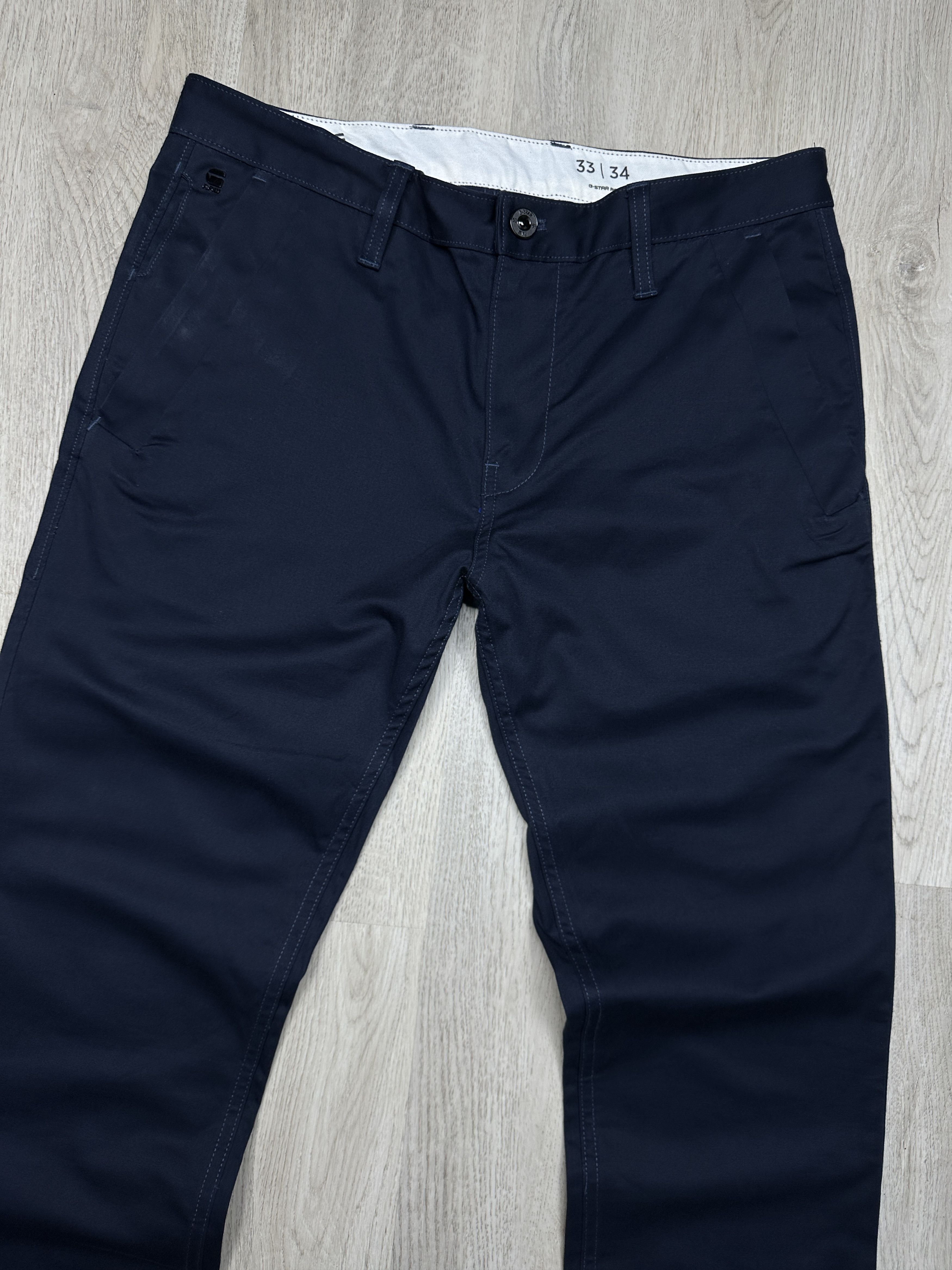 G-Star G Star Raw Mens Bronson Slim Chino Pants Size US 33 - 2 Thumbnail