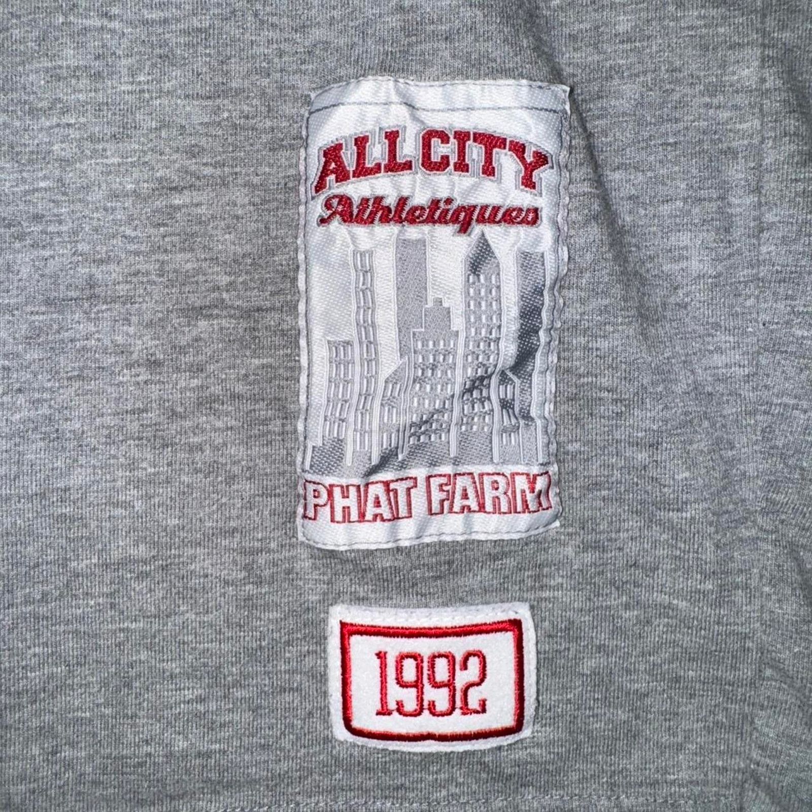 Phat Farm XL- Vintage y2k phat farm jersey 3/4 sleeve hip hop style Size US XL / EU 56 / 4 - 5 Thumbnail