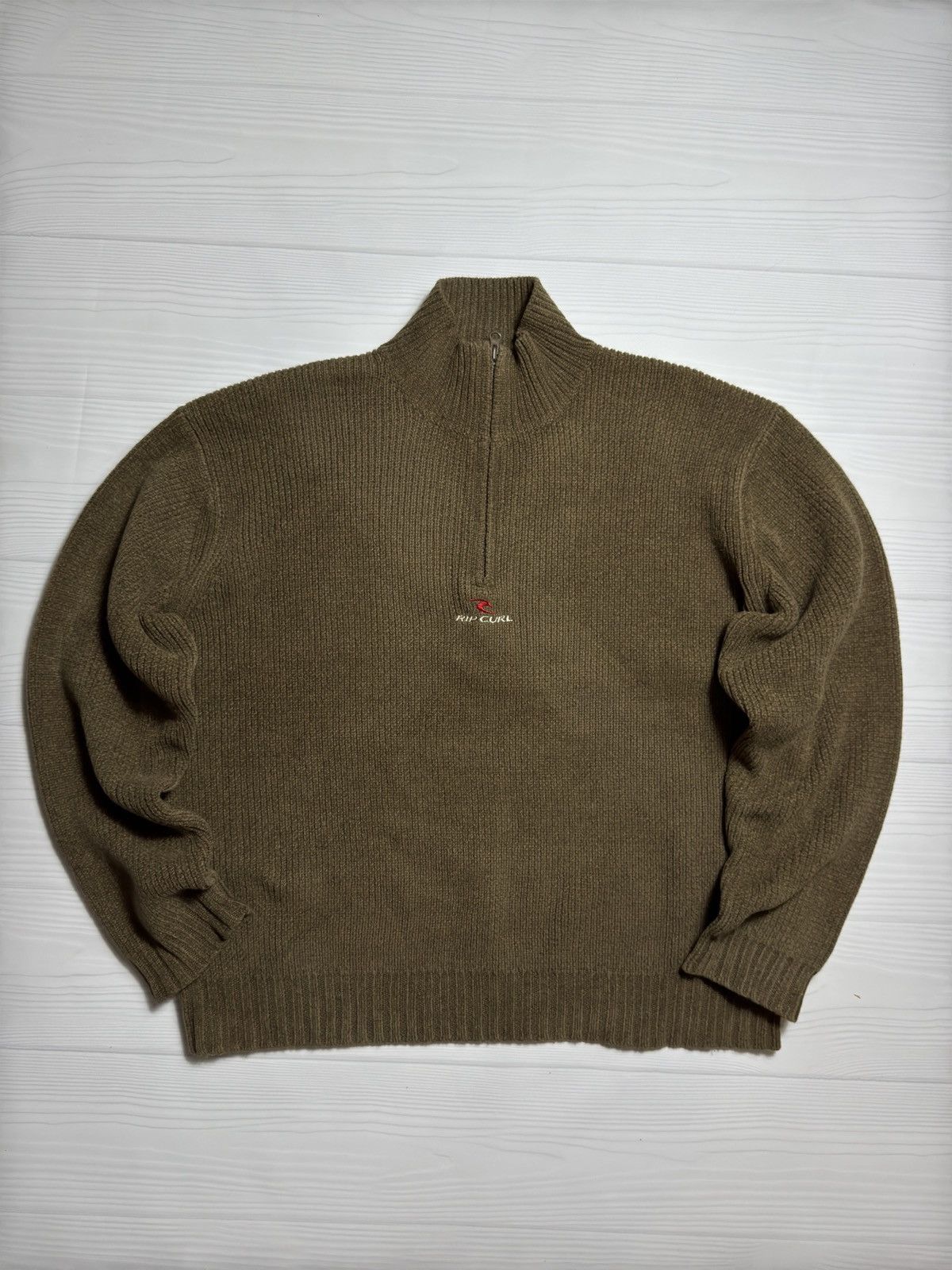 Japanese Brand × Rip Curl × Vintage Vintage 90's Japanese Rip Curl Knitwear Sweater Size US XL / EU 56 / 4 - 1 Thumbnail