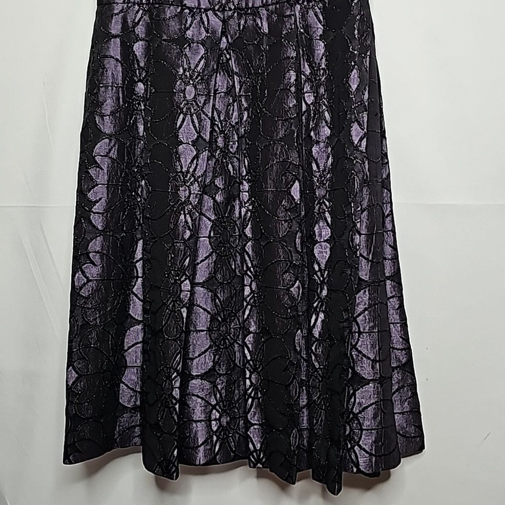 The Unbranded Brand Muse floral sleeveless sparkle cocktail party work dress 2 Size XS / US 0-2 / IT 36-38 - 5 Thumbnail
