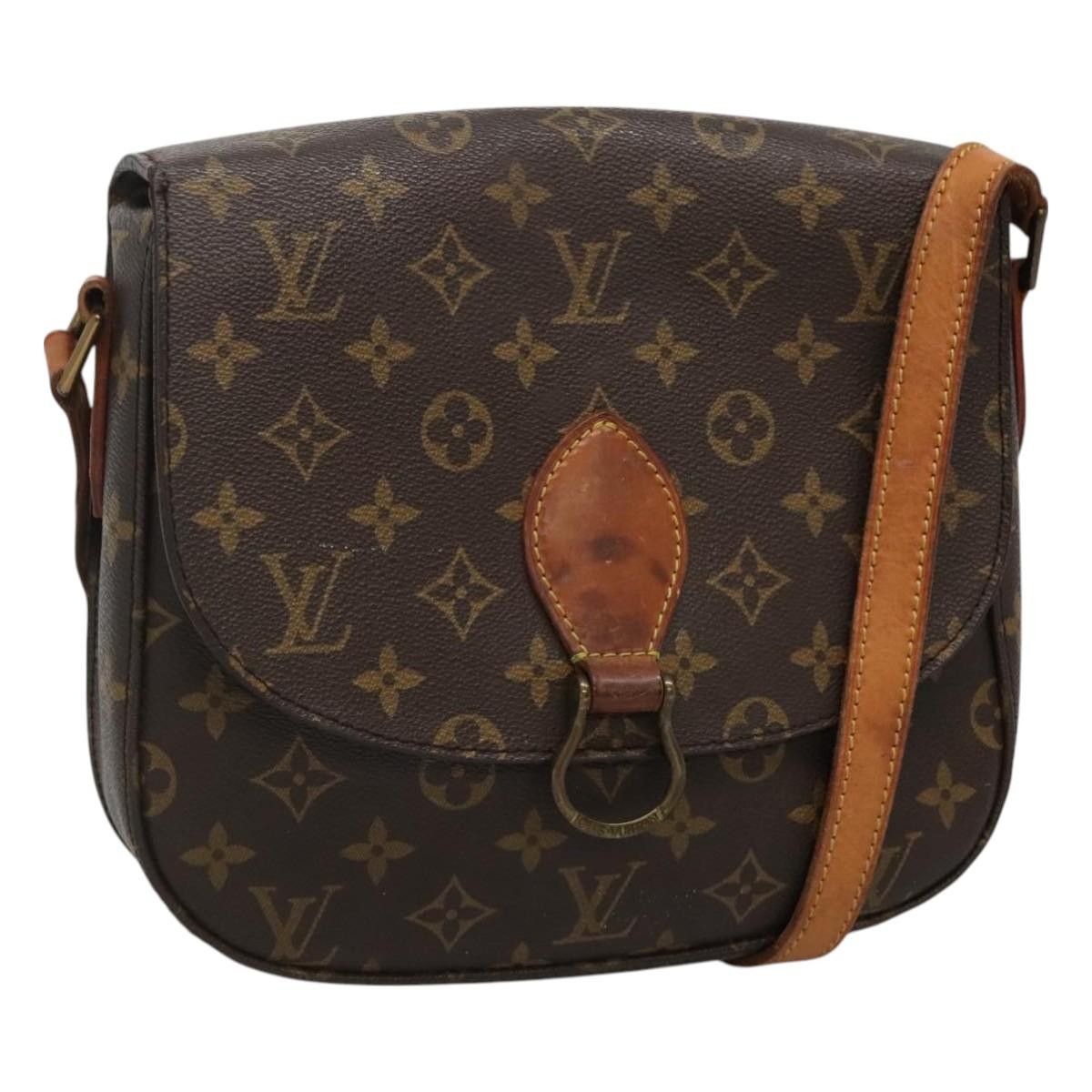 Louis Vuitton LOUIS VUITTON Monogram Saint Cloud GM Shoulder Bag M51242 Size ONE SIZE - 1 Thumbnail