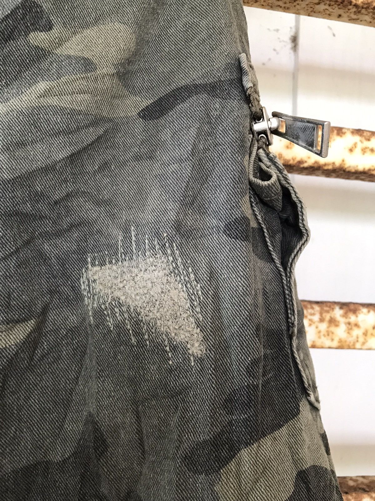 Japanese Brand × Seditionaries Japanese Camo Bondage Zipper Cargo Pants 3D Pockets Utility Size US 29 - 5 Thumbnail