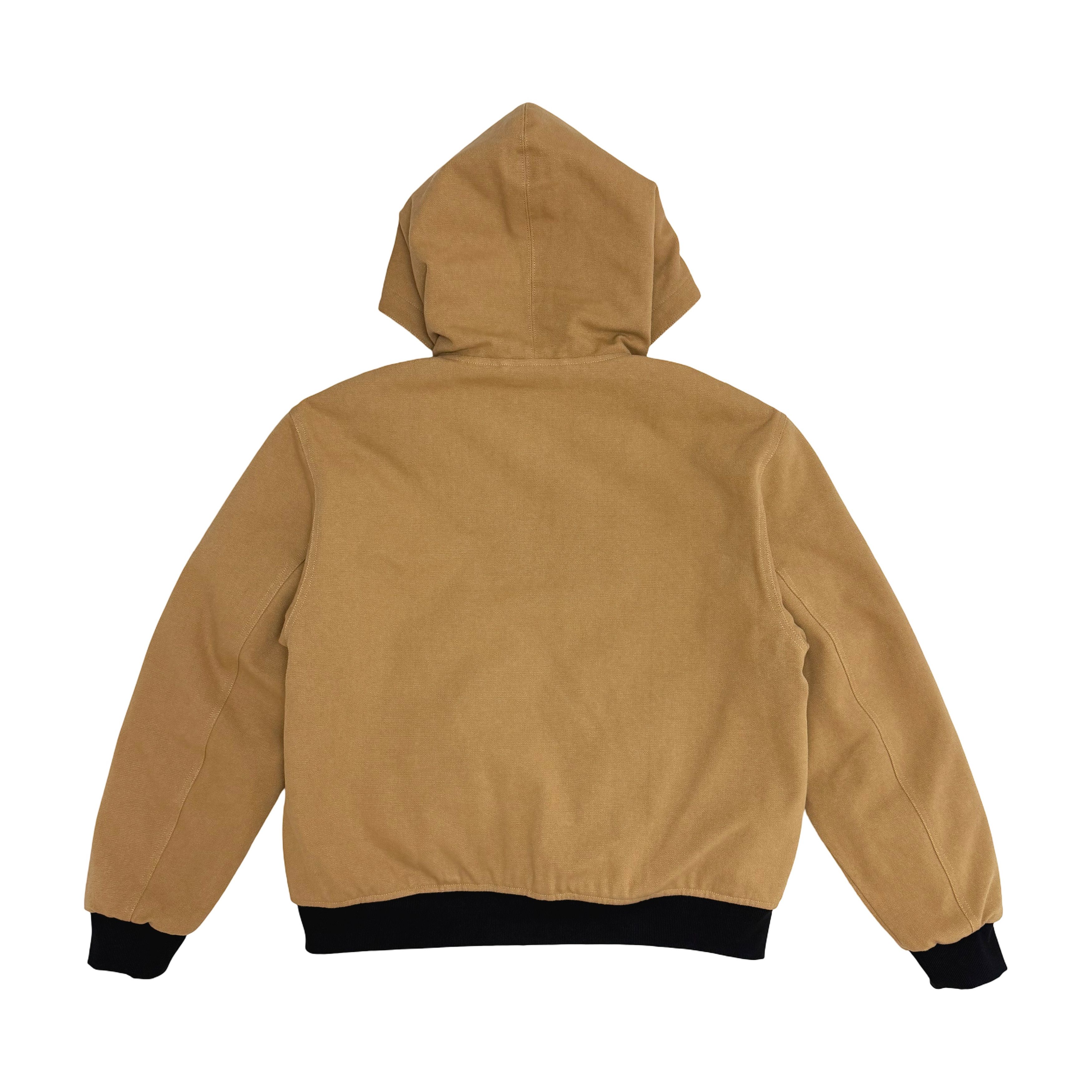 Carhartt Suture Studios 16oz. Canvas Hooded Work Jacket Camel Leopard Size US S / EU 44-46 / 1 - 4 Thumbnail