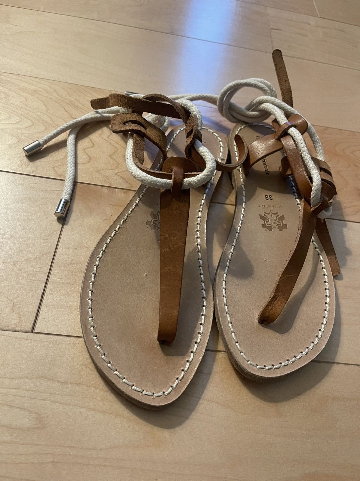 Officine Generale Officine Generale women’s gladiators sandals new 38 Italy Size US 8 / IT 38 - 10 Thumbnail