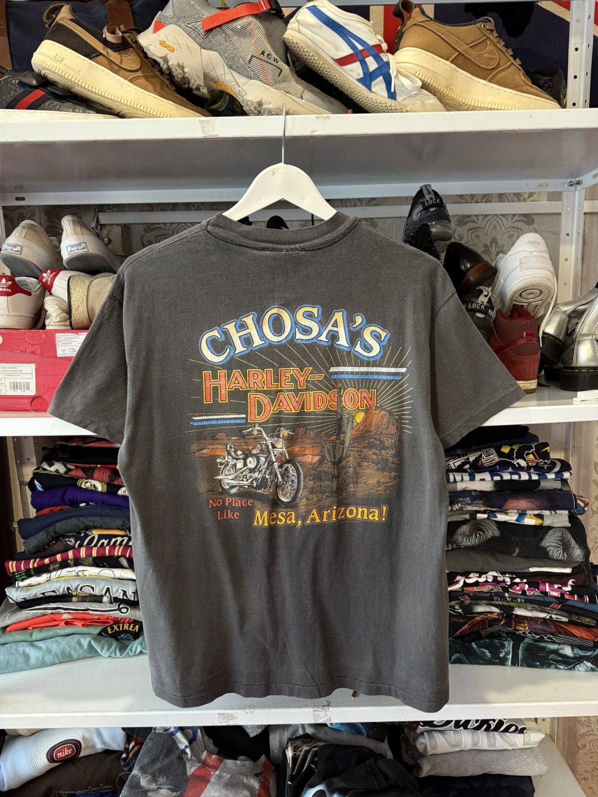 Harley Davidson Vintage Harley Davidson 1993 USA Chosa’s Mesa Arizona Y2K Size US L / EU 52-54 / 3 - 1 Thumbnail