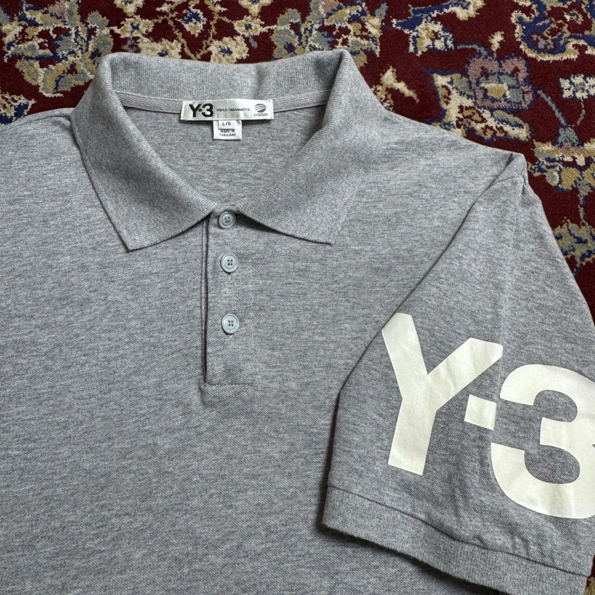 Adidas Y-3 Yohji Yamamoto Logo Polo Japanese designer brand