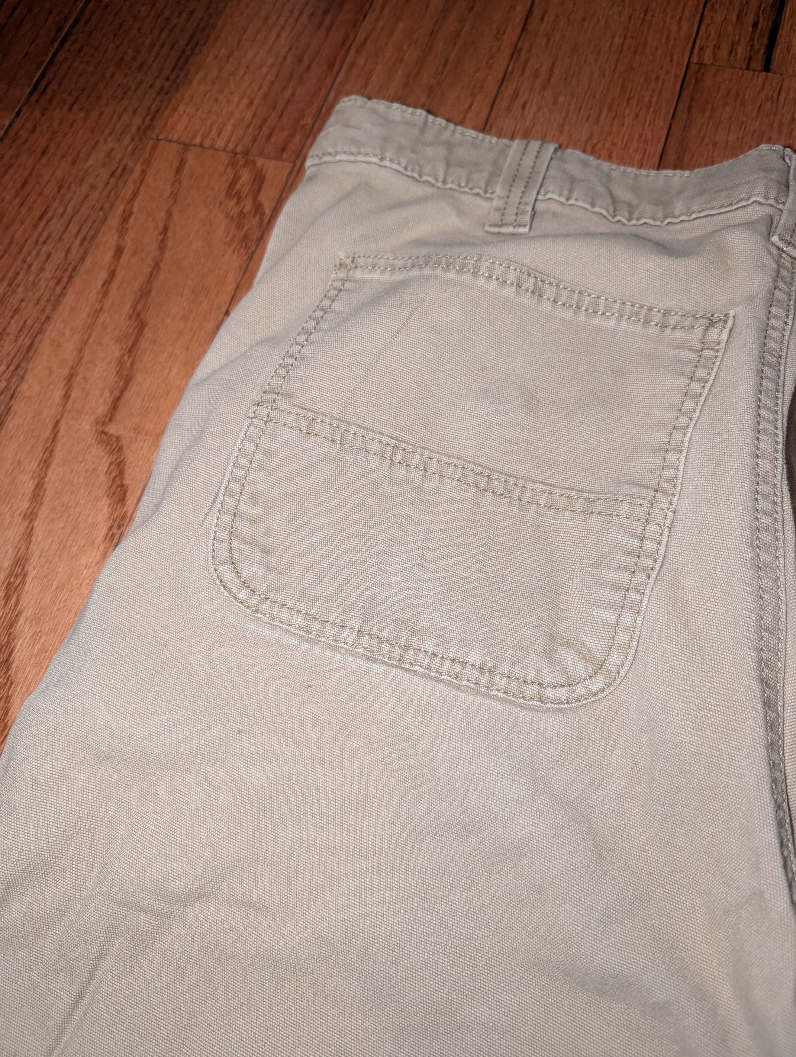 Carhartt Carhartt Slim Fit Double Front Canvas Work Pants Men’s 34x32 Size US 34 / EU 50 - 4 Thumbnail
