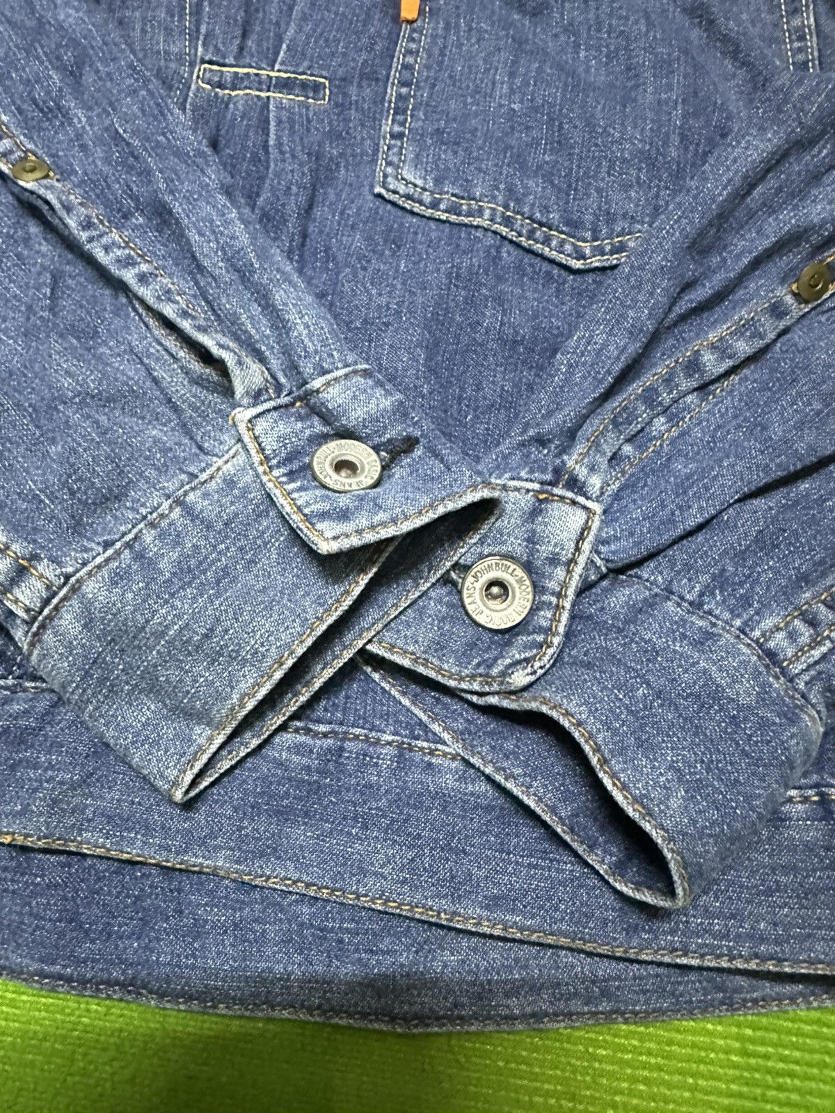 Johnbull John bull Denim Type 1 Jacket buckle back Size US M / EU 48-50 / 2 - 6 Thumbnail