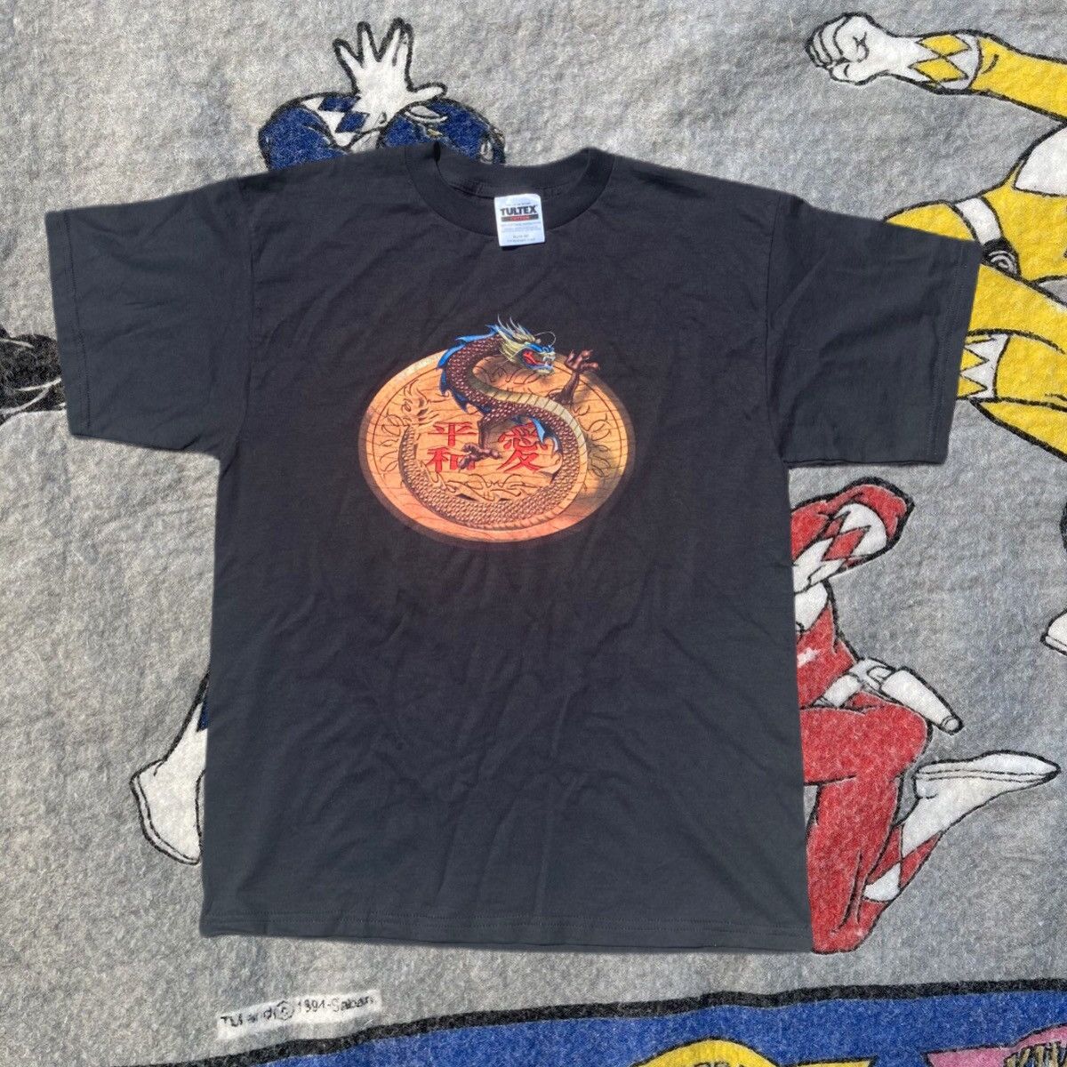 Tultex Vintage Eastern Dragon T-Shirt Size US M / EU 48-50 / 2 - 1 Thumbnail