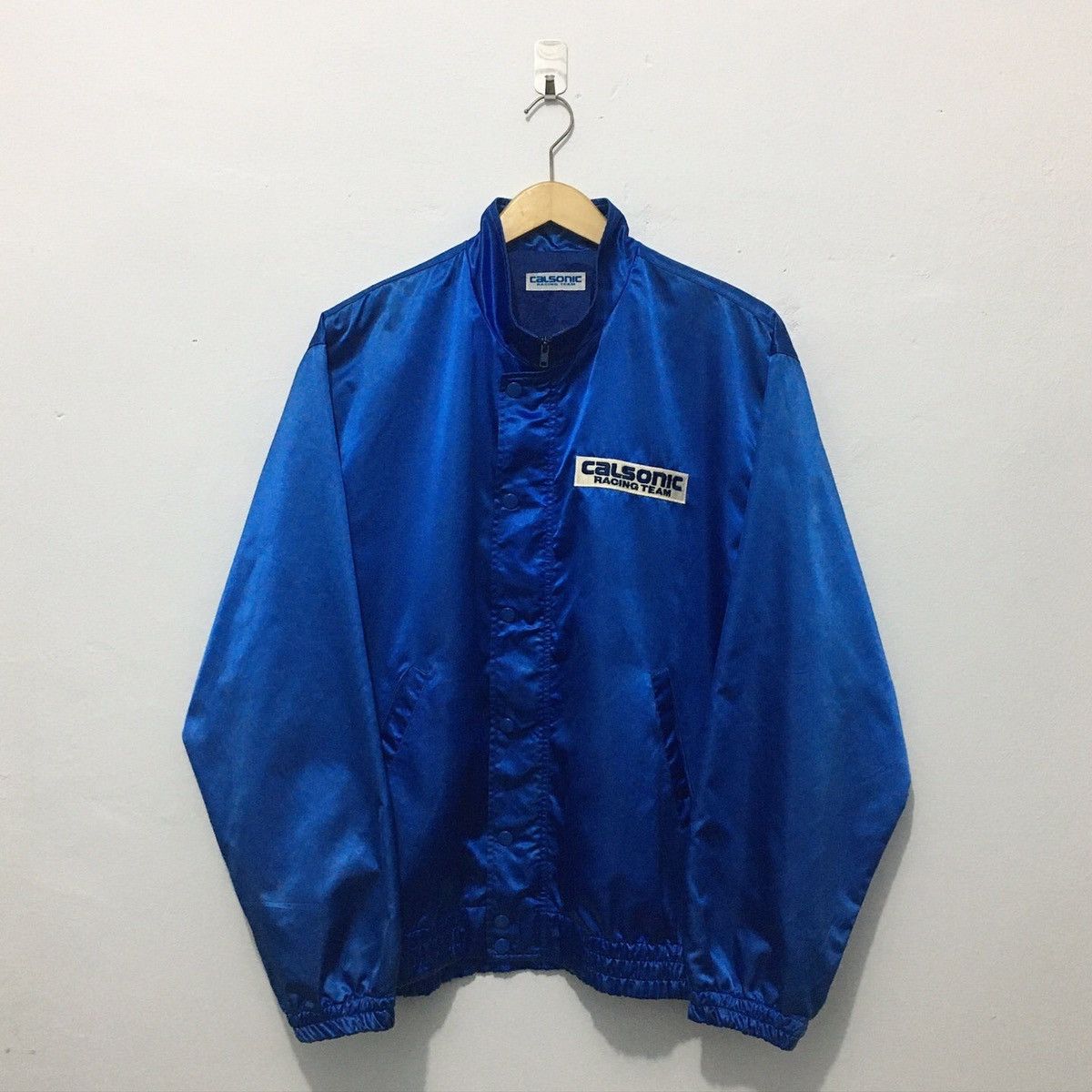 Gear for Sports × Vintage Vintage Nissan Calsonic Racing Team Jacket JDM Size US L / EU 52-54 / 3 - 7 Thumbnail