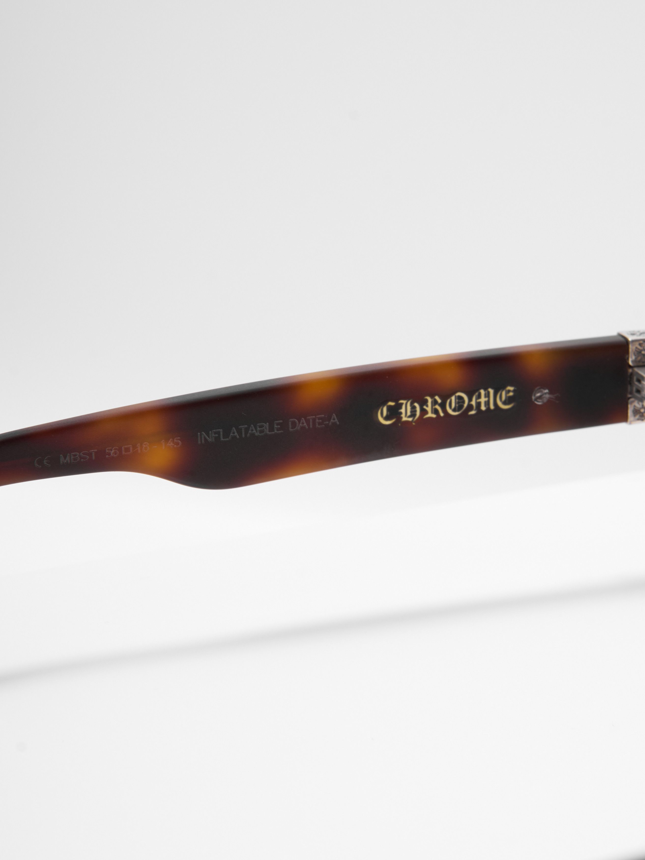 Chrome Hearts CHROME HEARTS INFLATABLE DATE-A MATTE BUTTERSCOTCH TORTOISE Size ONE SIZE - 7 Thumbnail