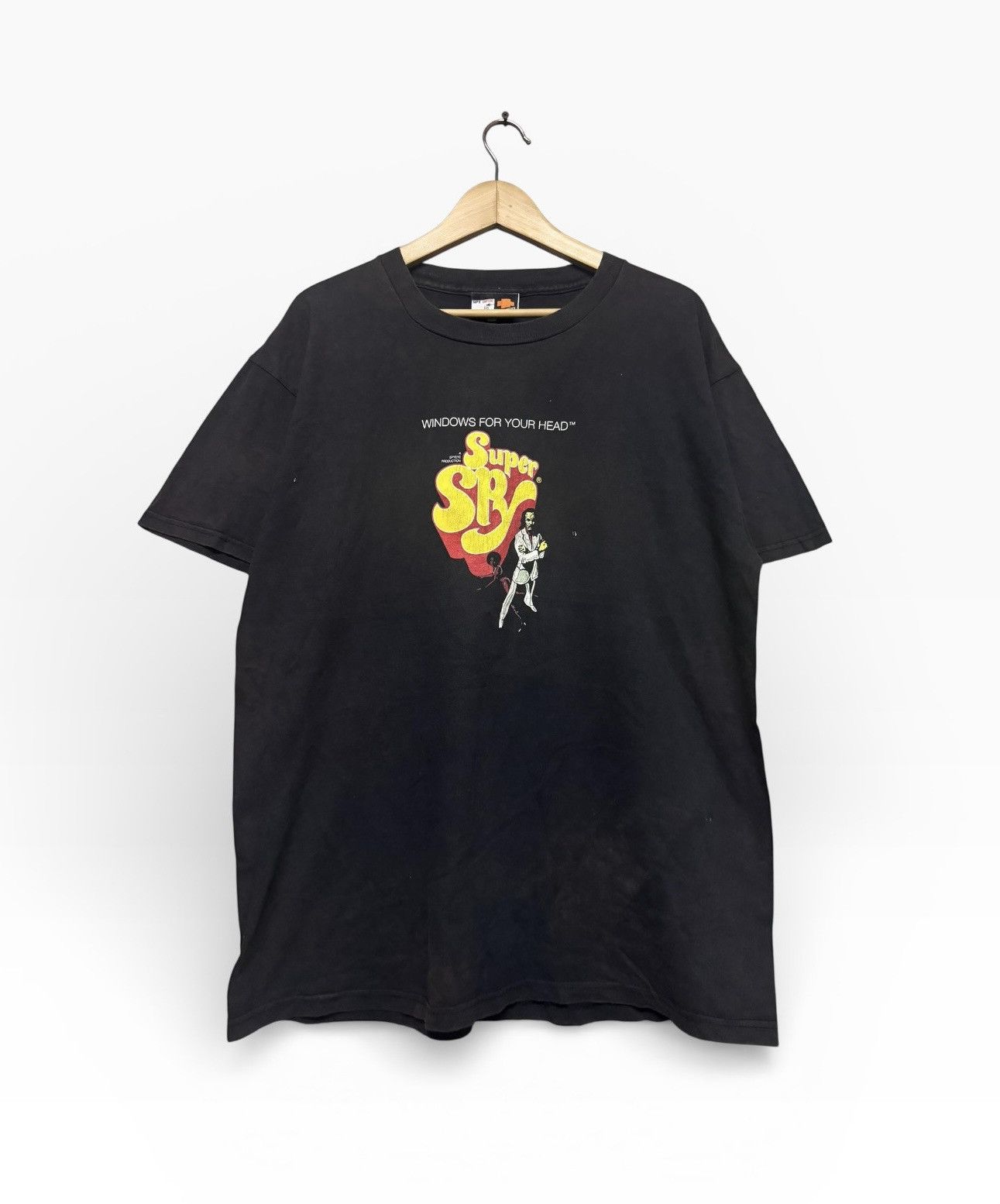 SPY Optic Vtg🔥90’s Spy Optic Printed Super Spy Tee Size US L / EU 52-54 / 3 - 1 Thumbnail