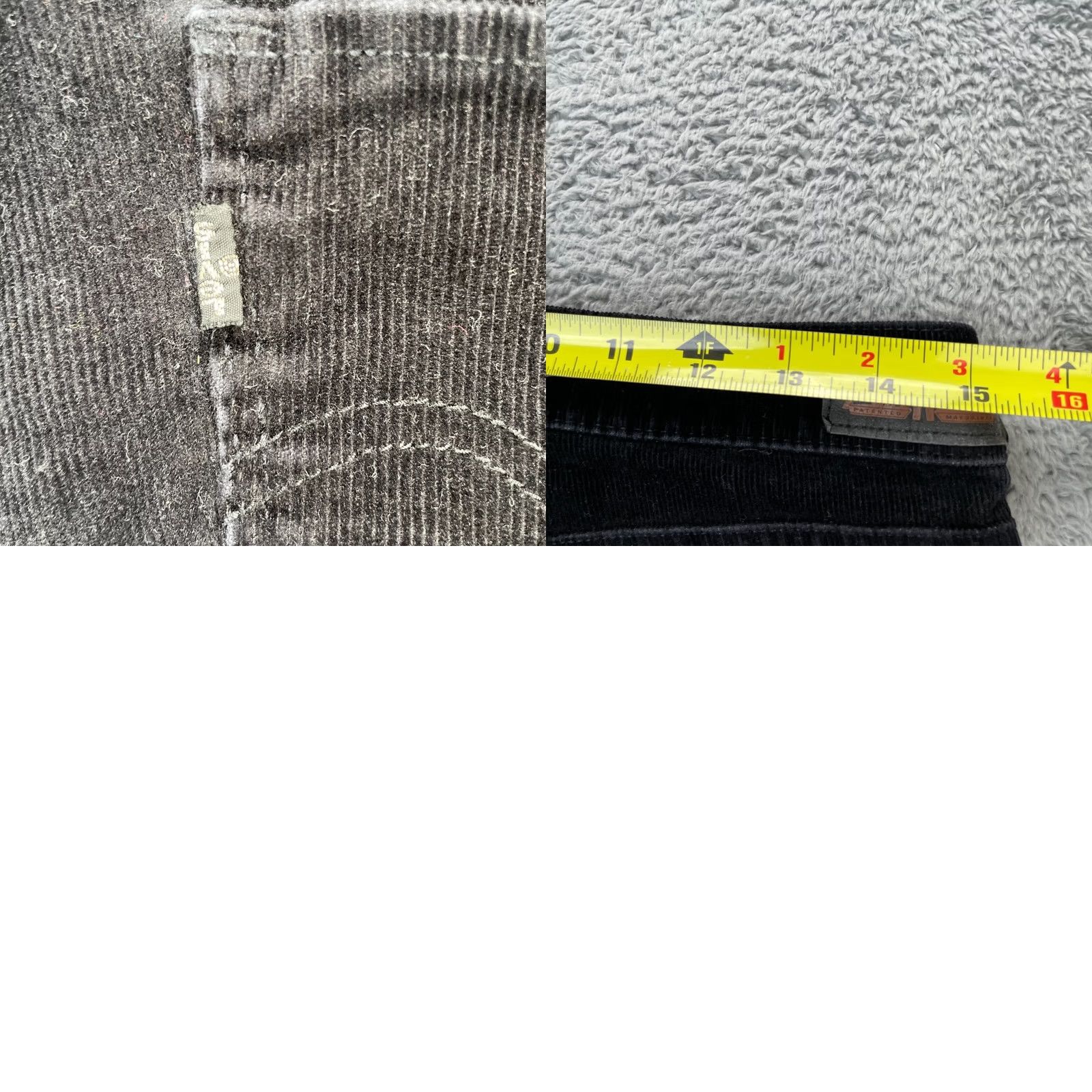 Levi's VINTAGE Levi's Pants Womens Medium Black Shaping Bootcut Corduroy Casual Size 32" / US 10 / IT 46 - 8 Thumbnail