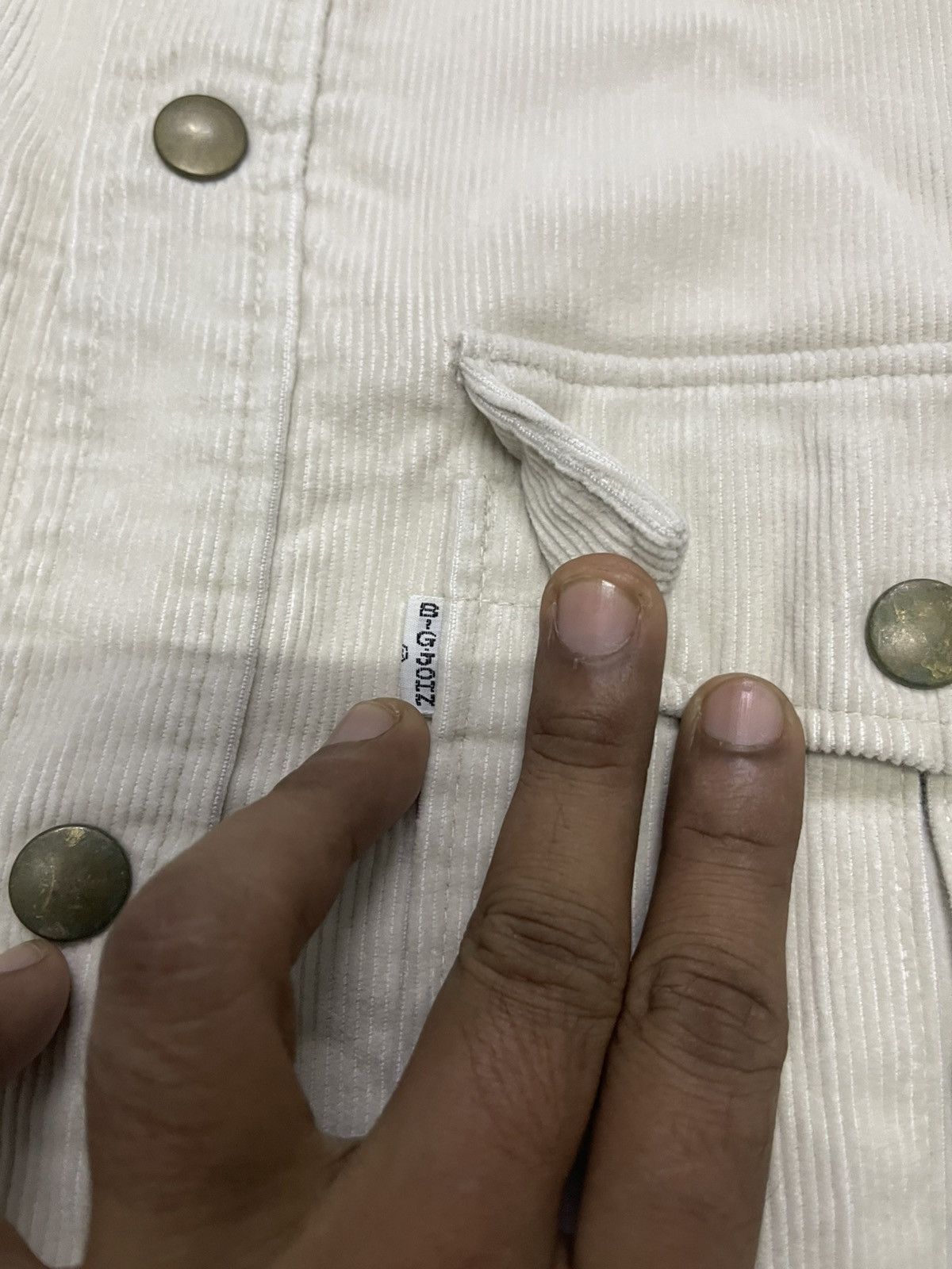 Big John 90s BIG JOHN CORDUROY WORKER BUTTON JACKET Size US L / EU 52-54 / 3 - 7 Thumbnail
