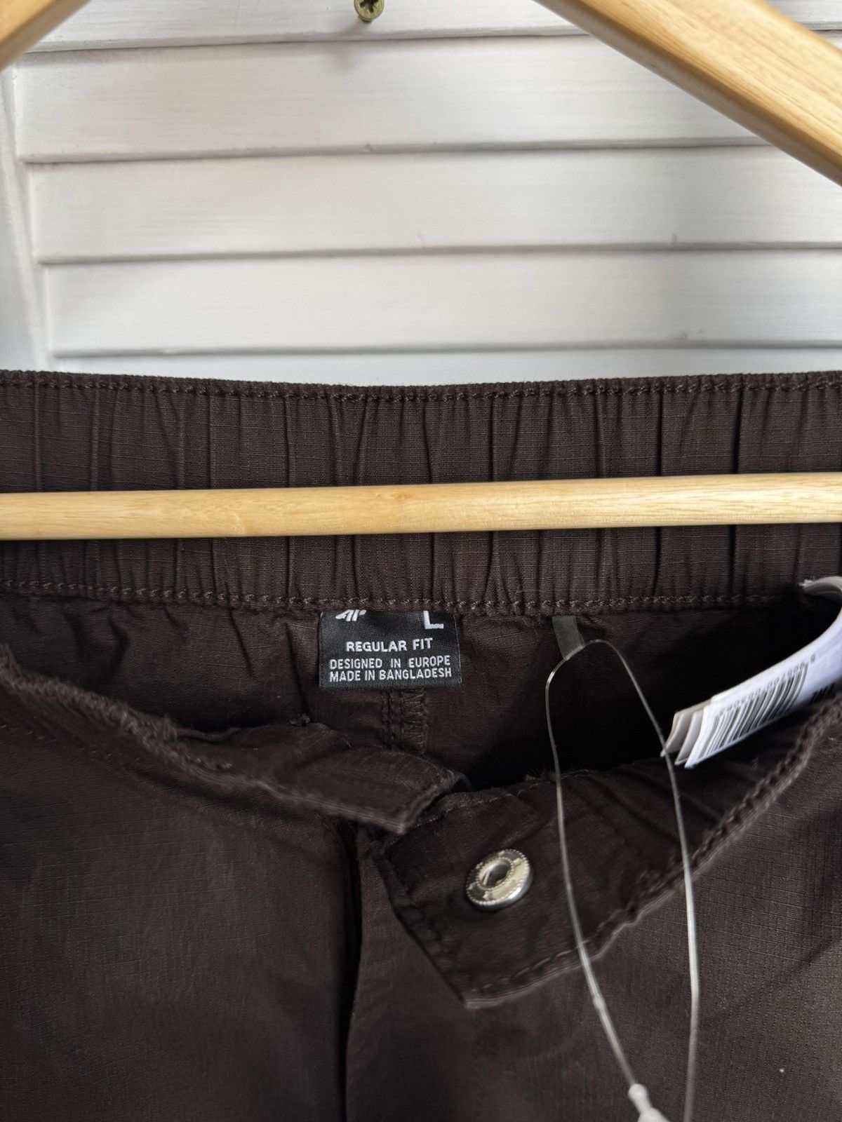 Other 4F Cargo Pants Regular Fit Brown Outdoor Hiking Utility Size US 34 / EU 50 - 6 Thumbnail