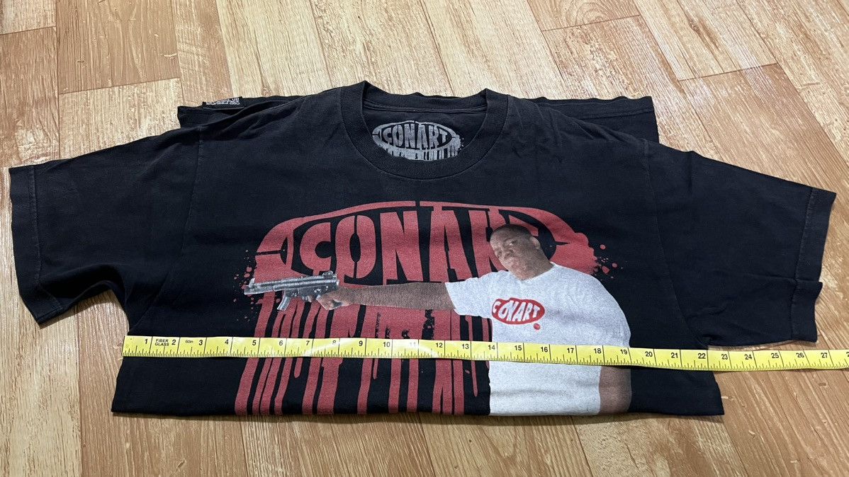 BIGI RARE VINTAGE 90s CONART X BIGGIE OVERPRINT GRAPHIC RAPP TEE Size US L / EU 52-54 / 3 - 18 Thumbnail