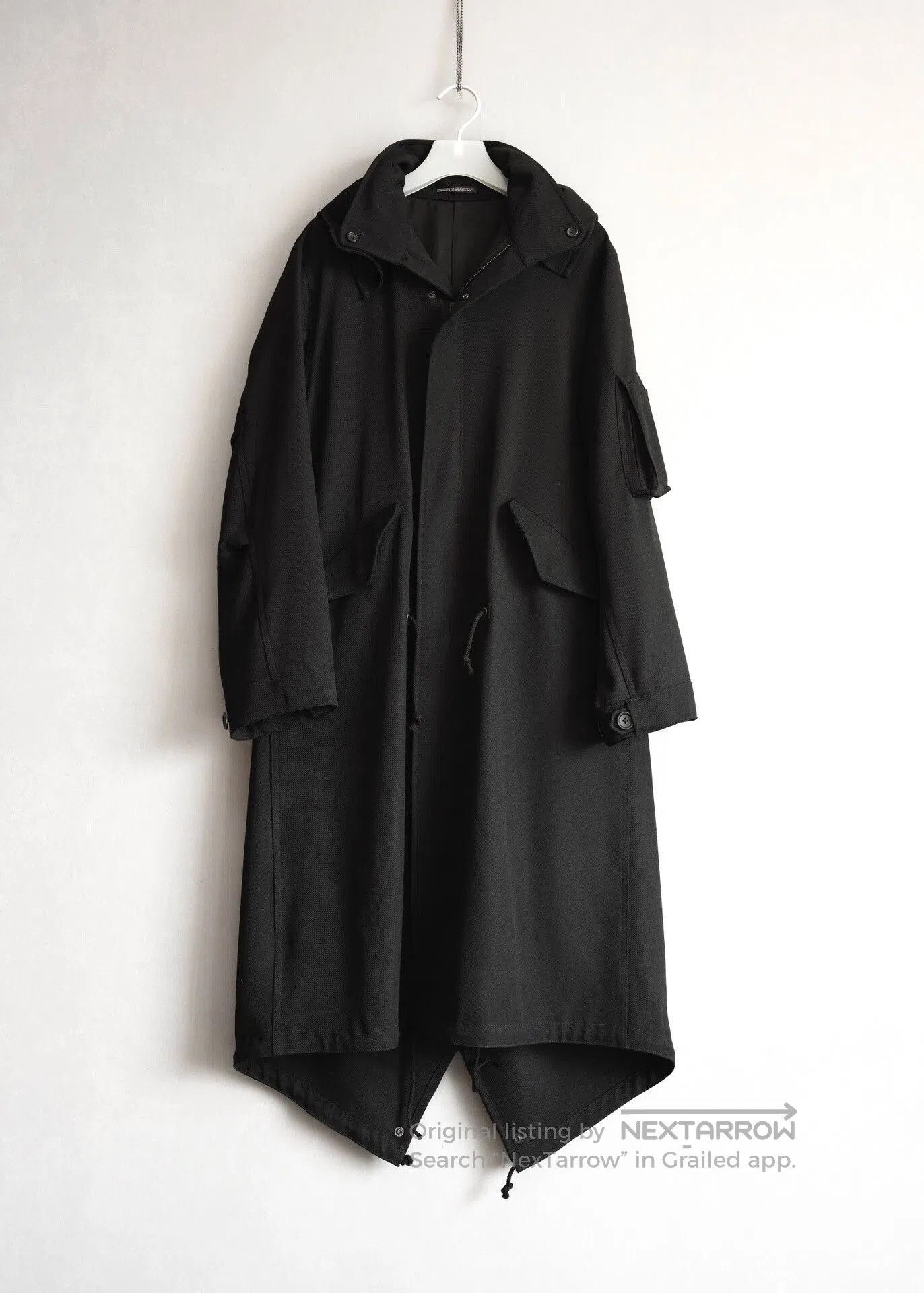 Yohji Yamamoto Yohji Yamamoto Fishtail Parka Coat. Size US S / EU 44-46 / 1 - 1 Thumbnail