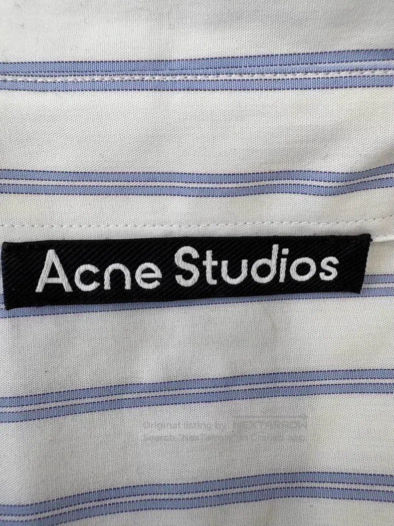 Acne Studios Acne Studios Navy blue and white striped smiley face embro Size XS / US 0-2 / IT 36-38 - 5 Thumbnail
