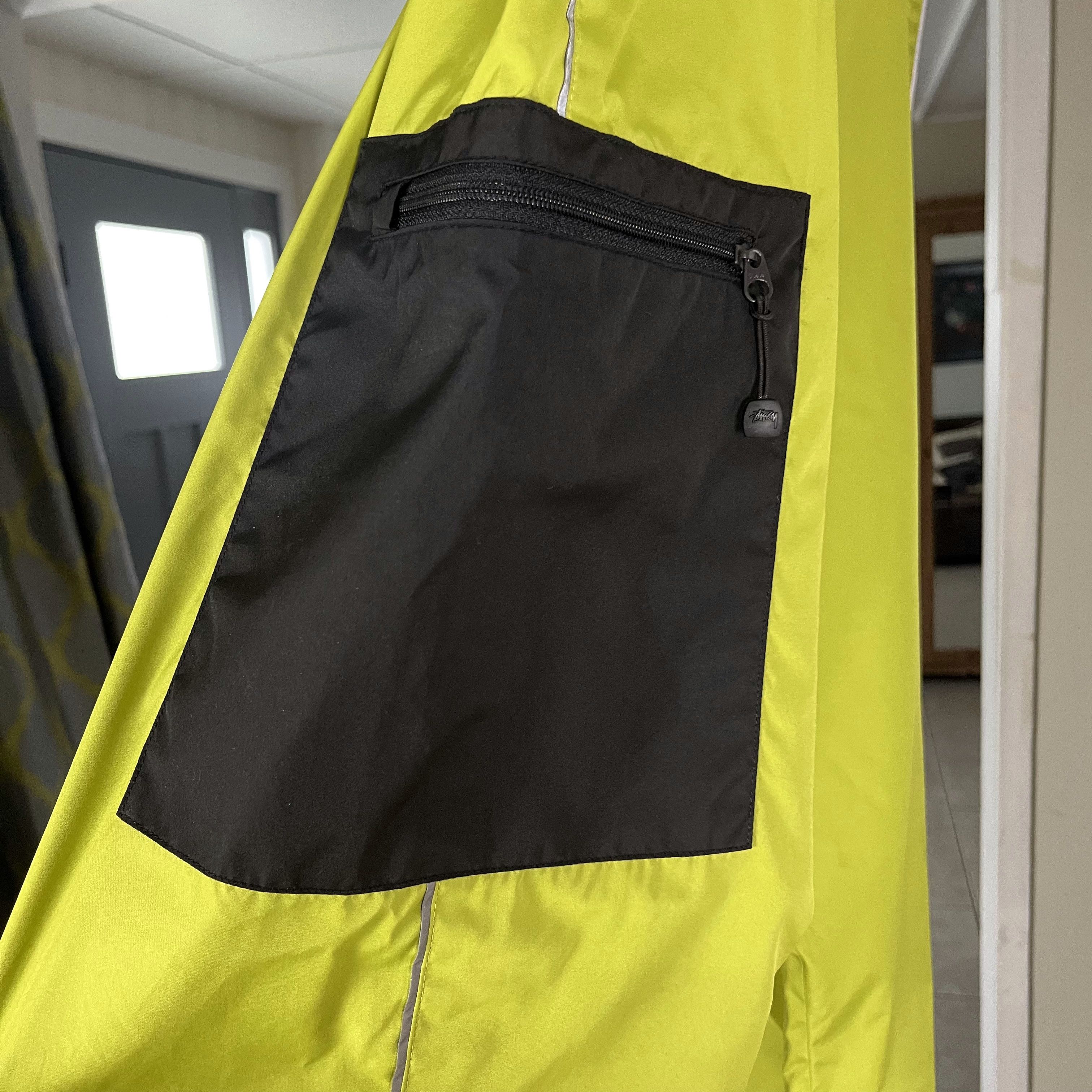 Stussy Stussy Side Pocket Nylon Mens Medium Track Pants Yellow Size US 32 / EU 48 - 4 Thumbnail